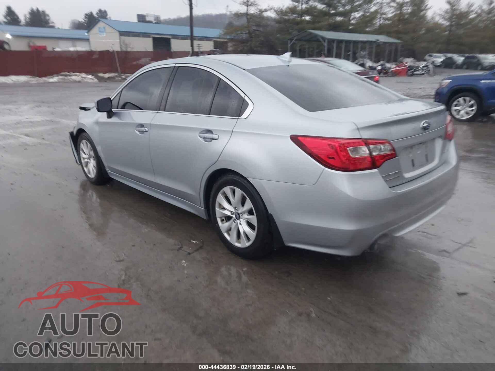 SUBARU LEGACY 2016 - 4S3BNBC60G3037502