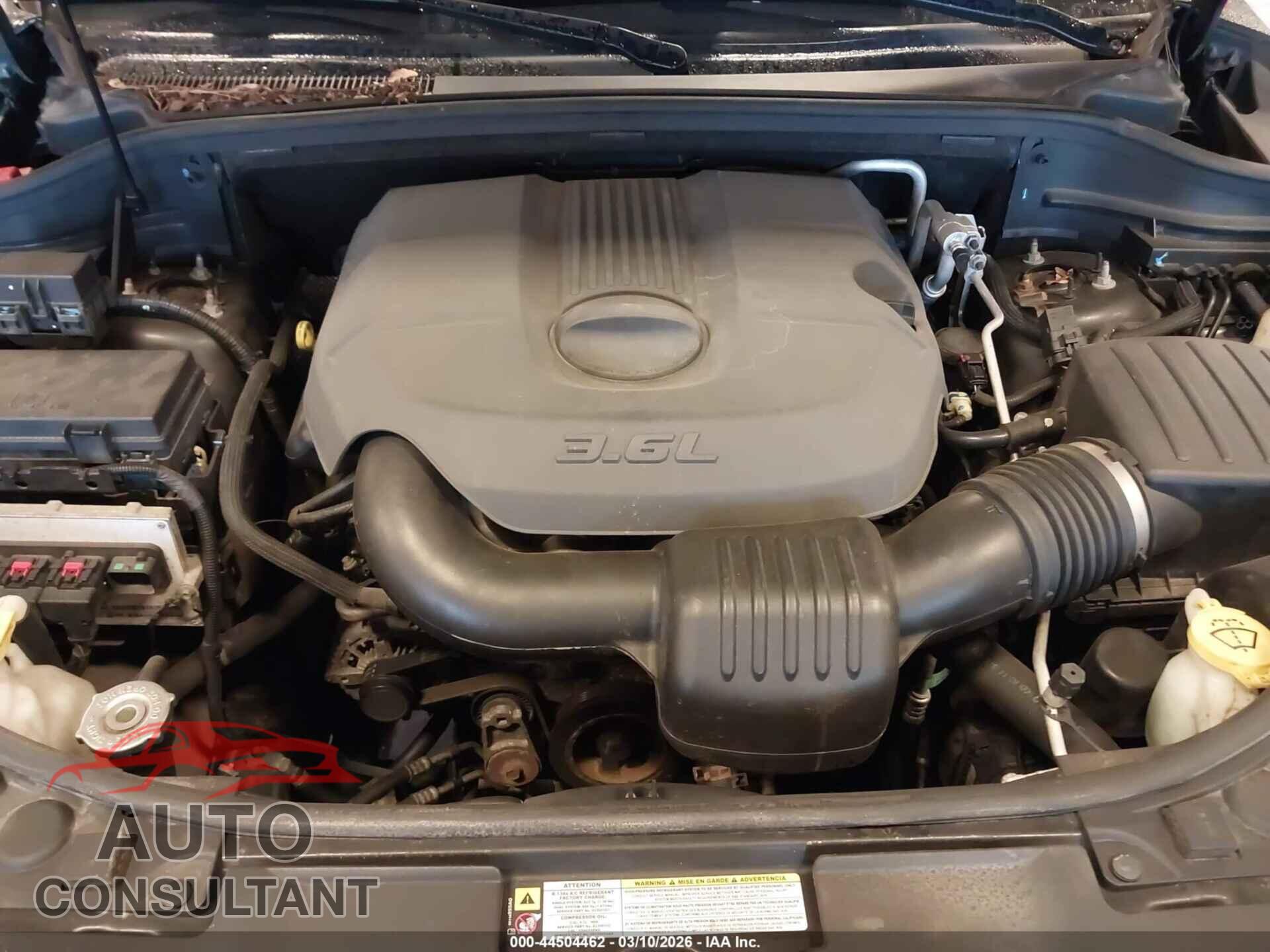 DODGE DURANGO 2011 - 1D4RE4GGXBC742560