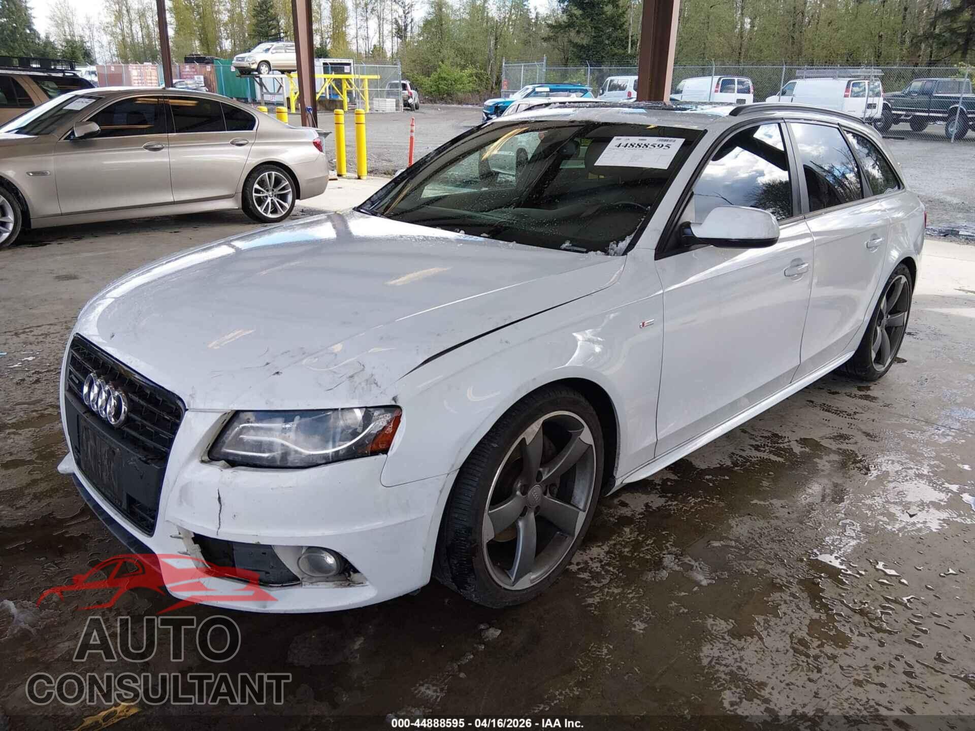 AUDI A4 2012 - WAU4FAFL0CA113367