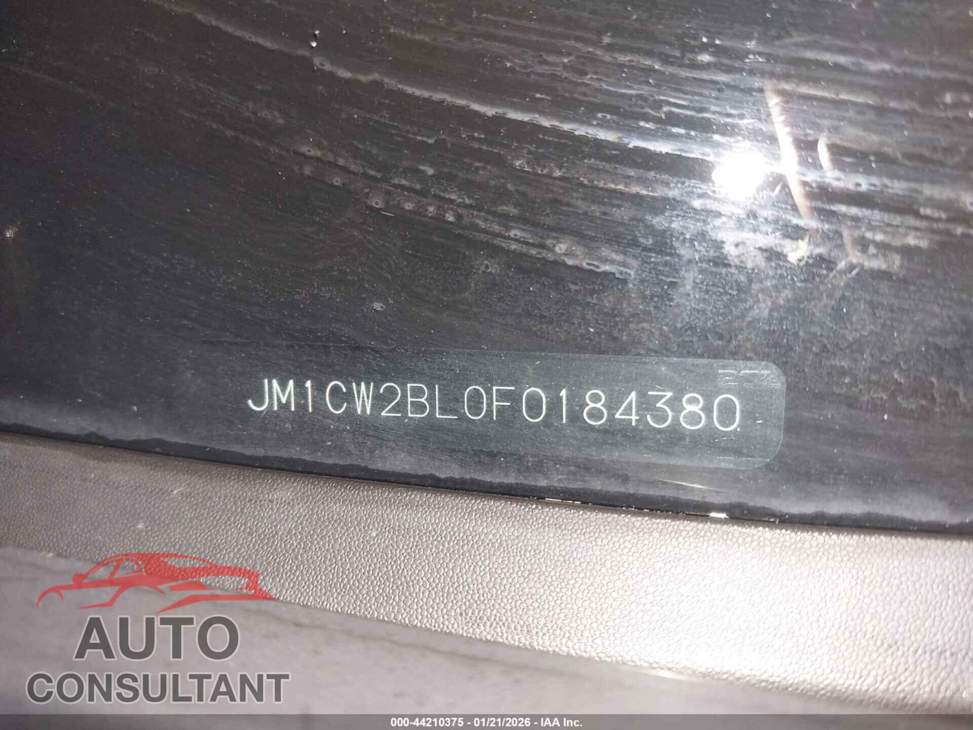 MAZDA MAZDA5 2015 - JM1CW2BL0F0184380