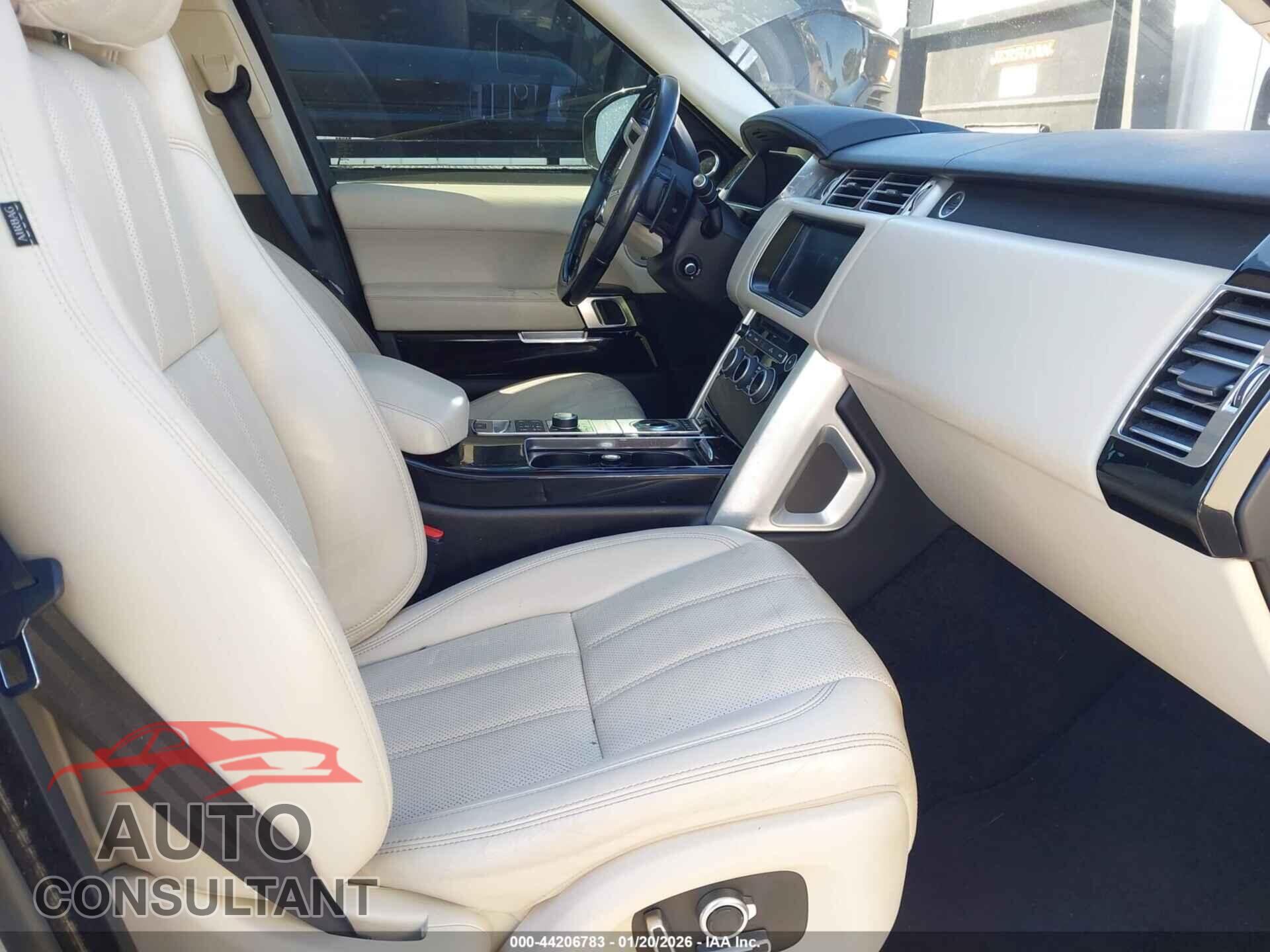 LAND ROVER RANGE ROVER 2017 - SALGS2FV0HA336513