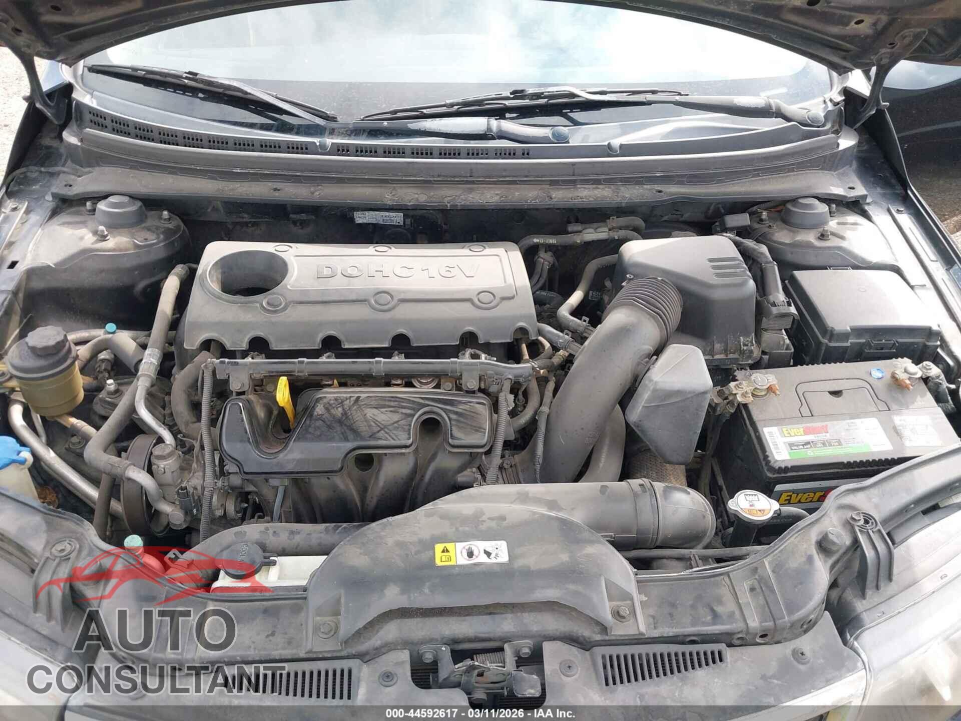 KIA FORTE 2013 - KNAFU4A23D5706830
