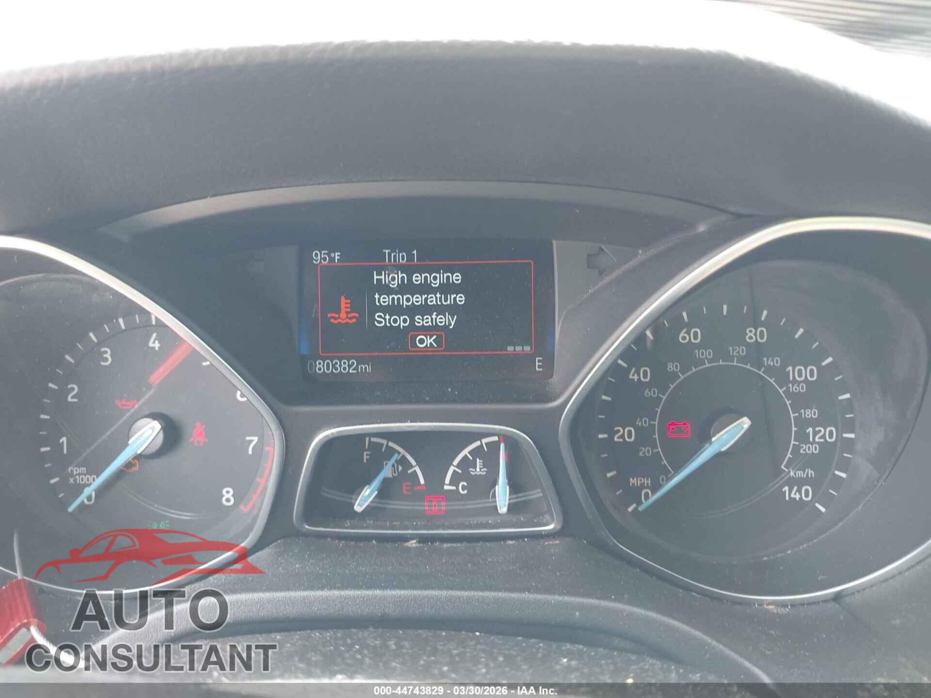 FORD FOCUS 2015 - 1FADP3FE0FL344958