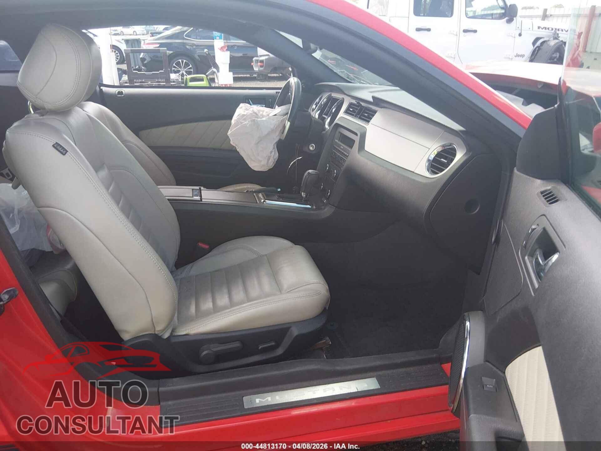 FORD MUSTANG 2013 - 1ZVBP8AM0D5215596
