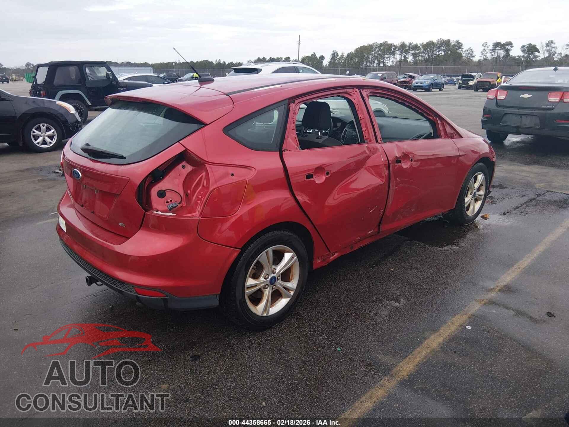 FORD FOCUS 2012 - 1FAHP3K22CL307788