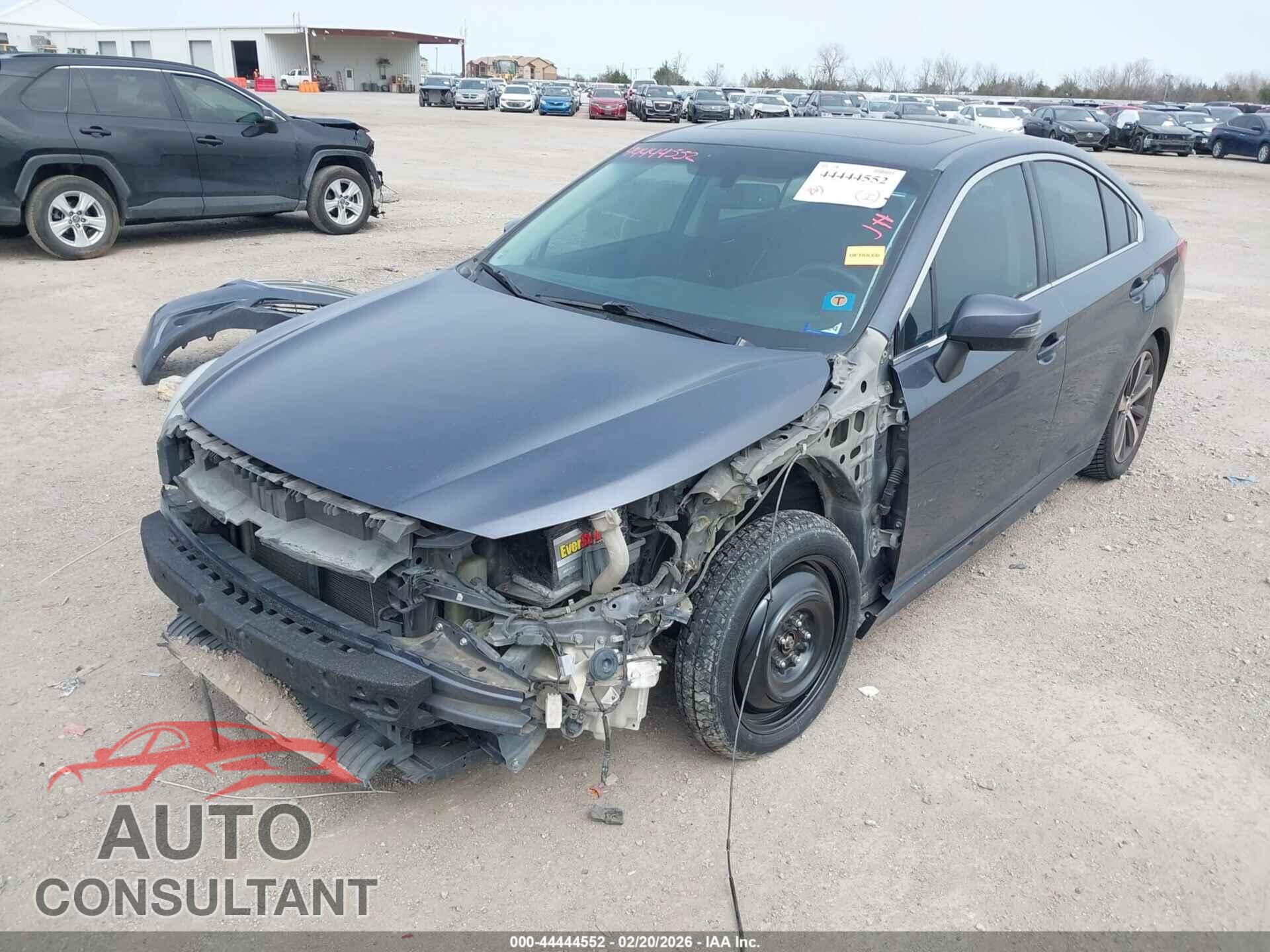 SUBARU LEGACY 2017 - 4S3BNEK68H3016630