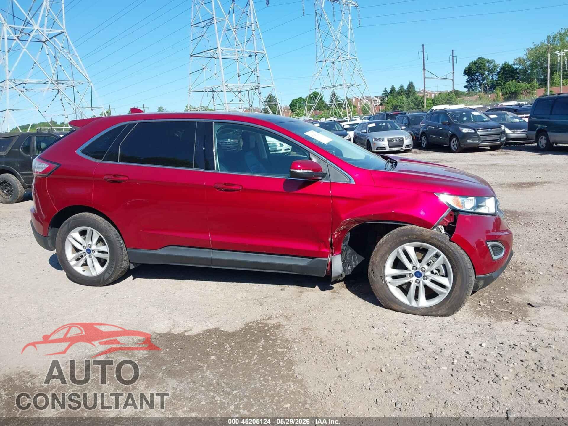FORD EDGE 2017 - 2FMPK4J88HBB08439
