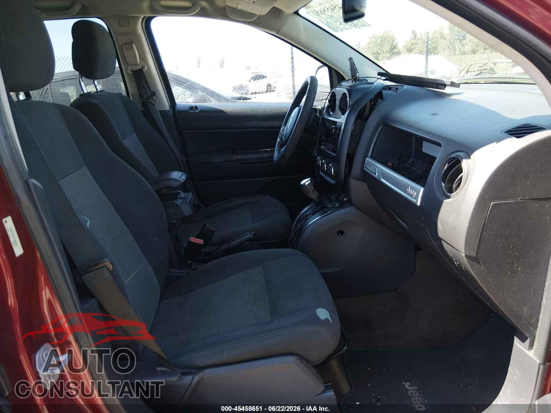 JEEP COMPASS 2016 - 1C4NJCBA8GD666651