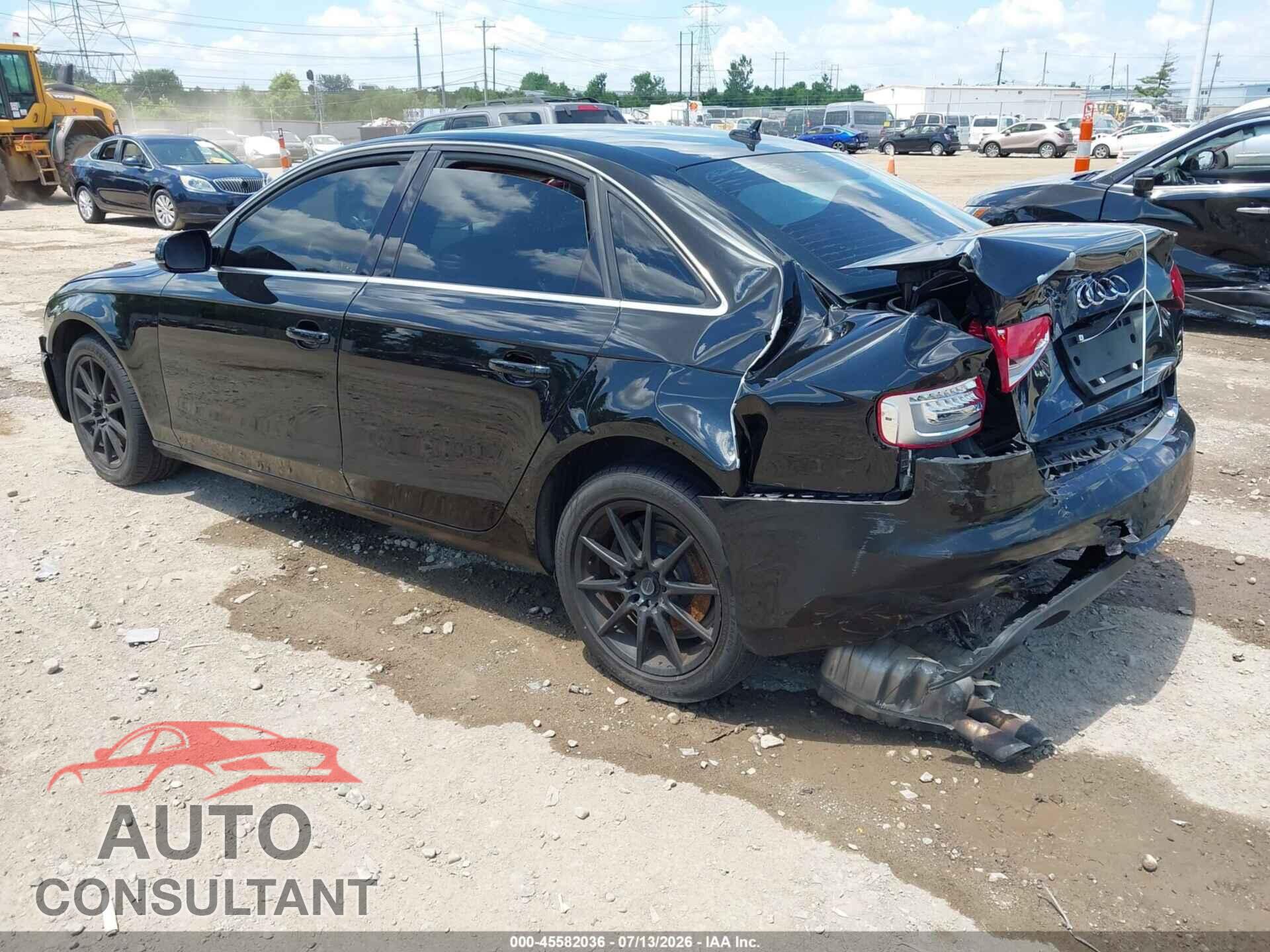 AUDI A4 2013 - WAUDFAFL3DN049366