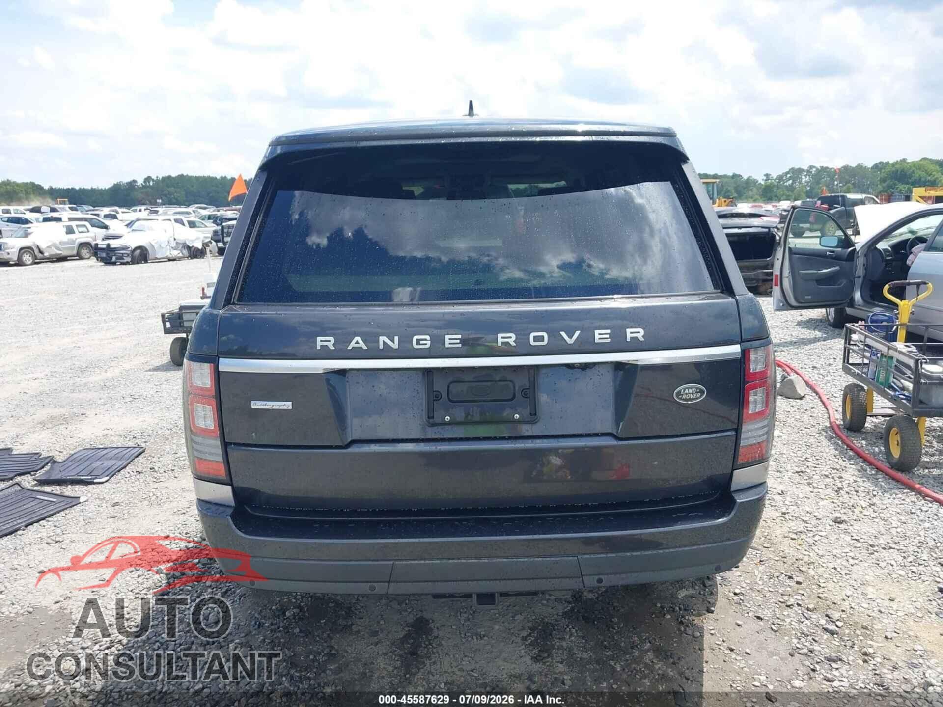 LAND ROVER RANGE ROVER 2016 - SALGV3EF8GA259556
