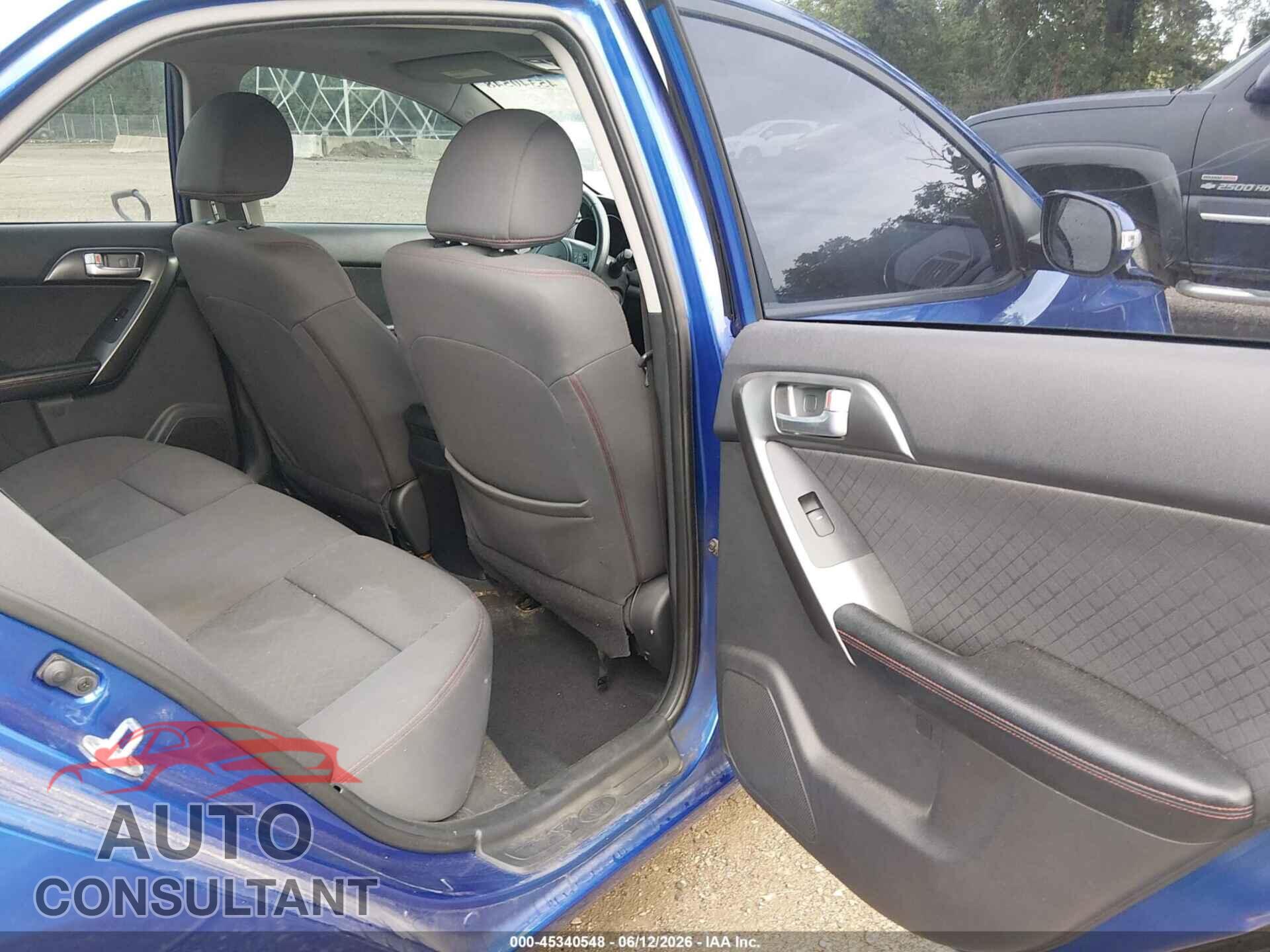KIA FORTE 2010 - KNAFW4A34A5127070