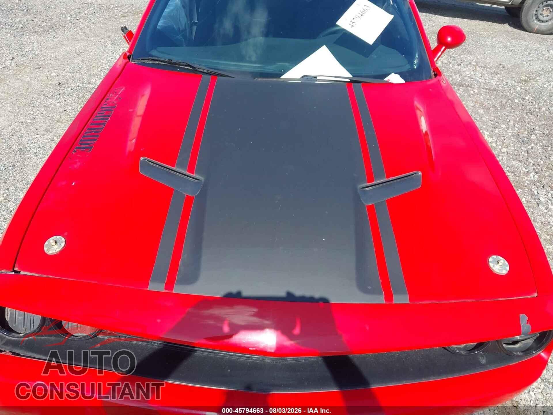 DODGE CHALLENGER 2015 - 2C3CDZAG3FH759087