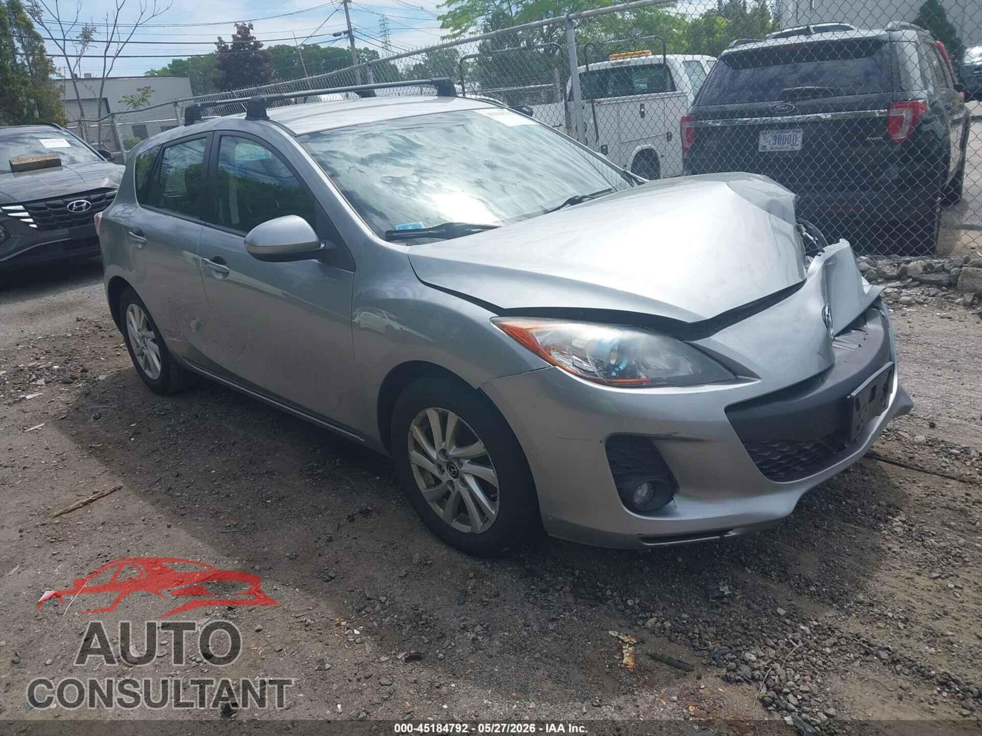 MAZDA MAZDA3 2013 - JM1BL1LP0D1744423