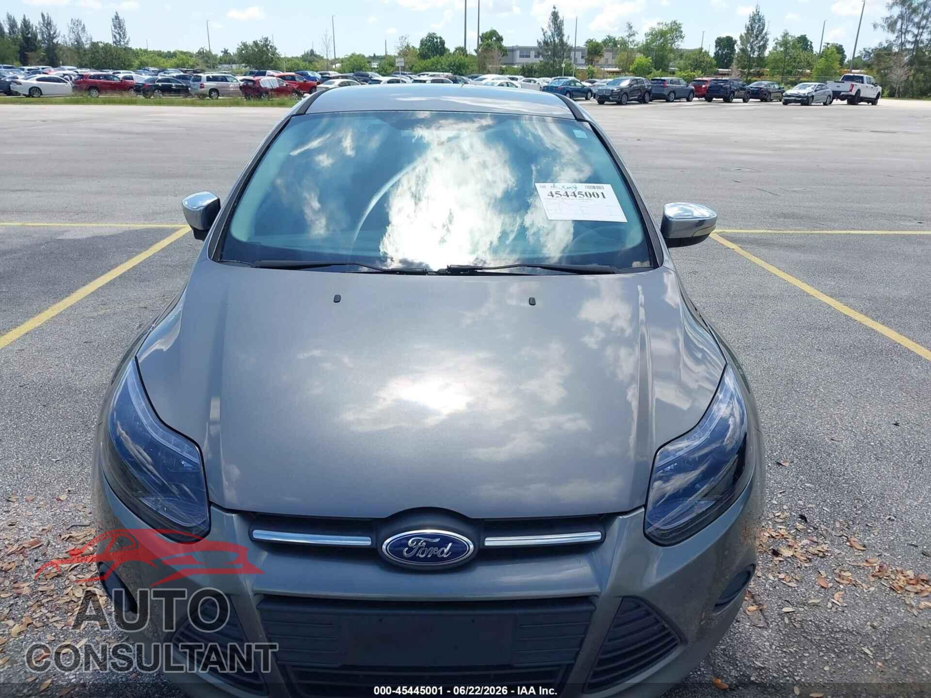 FORD FOCUS 2014 - 1FADP3F29EL437904