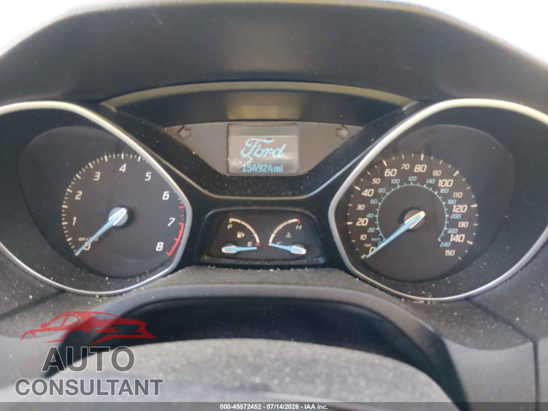 FORD FOCUS 2012 - 1FAHP3F2XCL413674