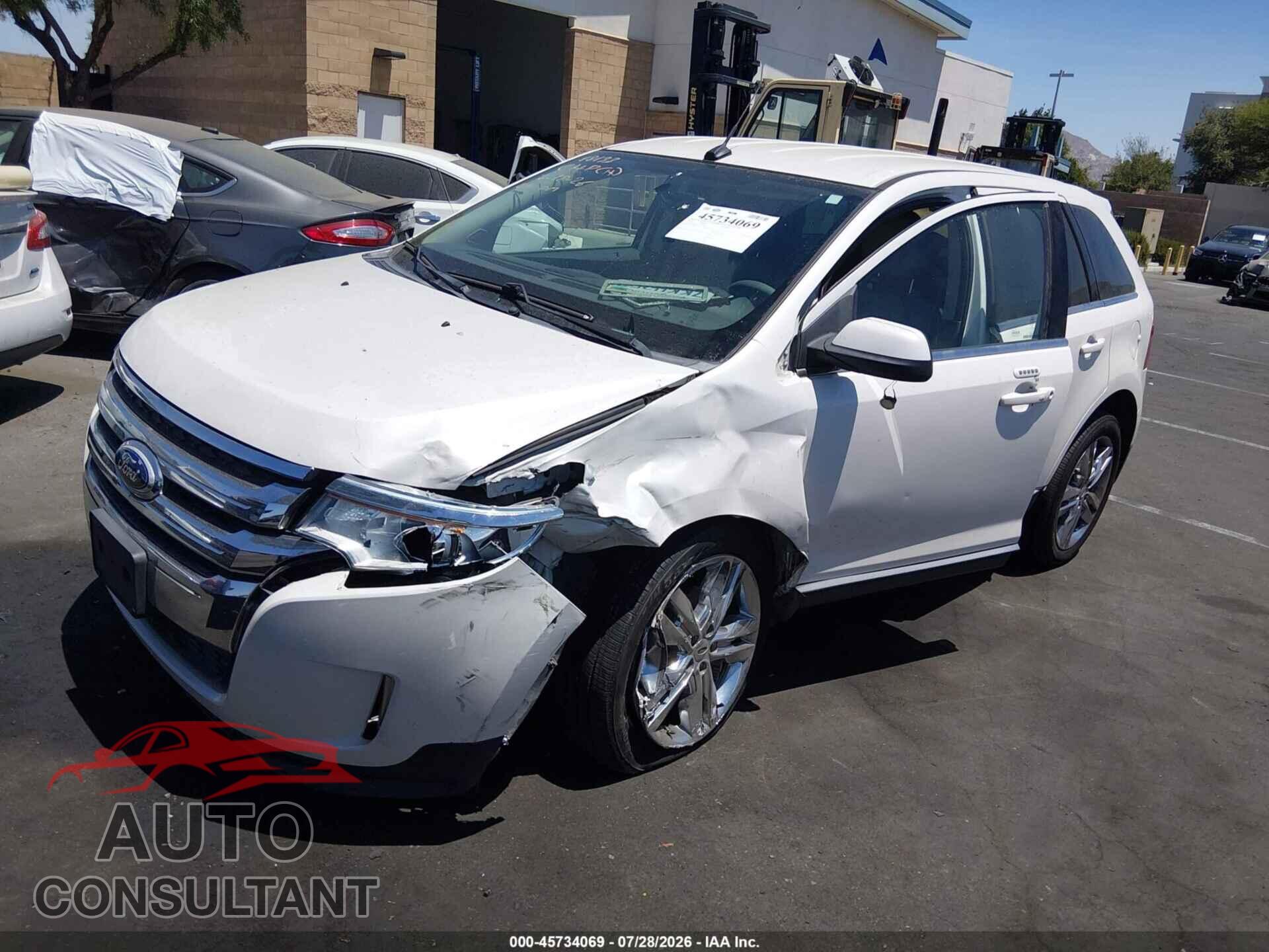 FORD EDGE 2014 - 2FMDK3KC3EBB41229