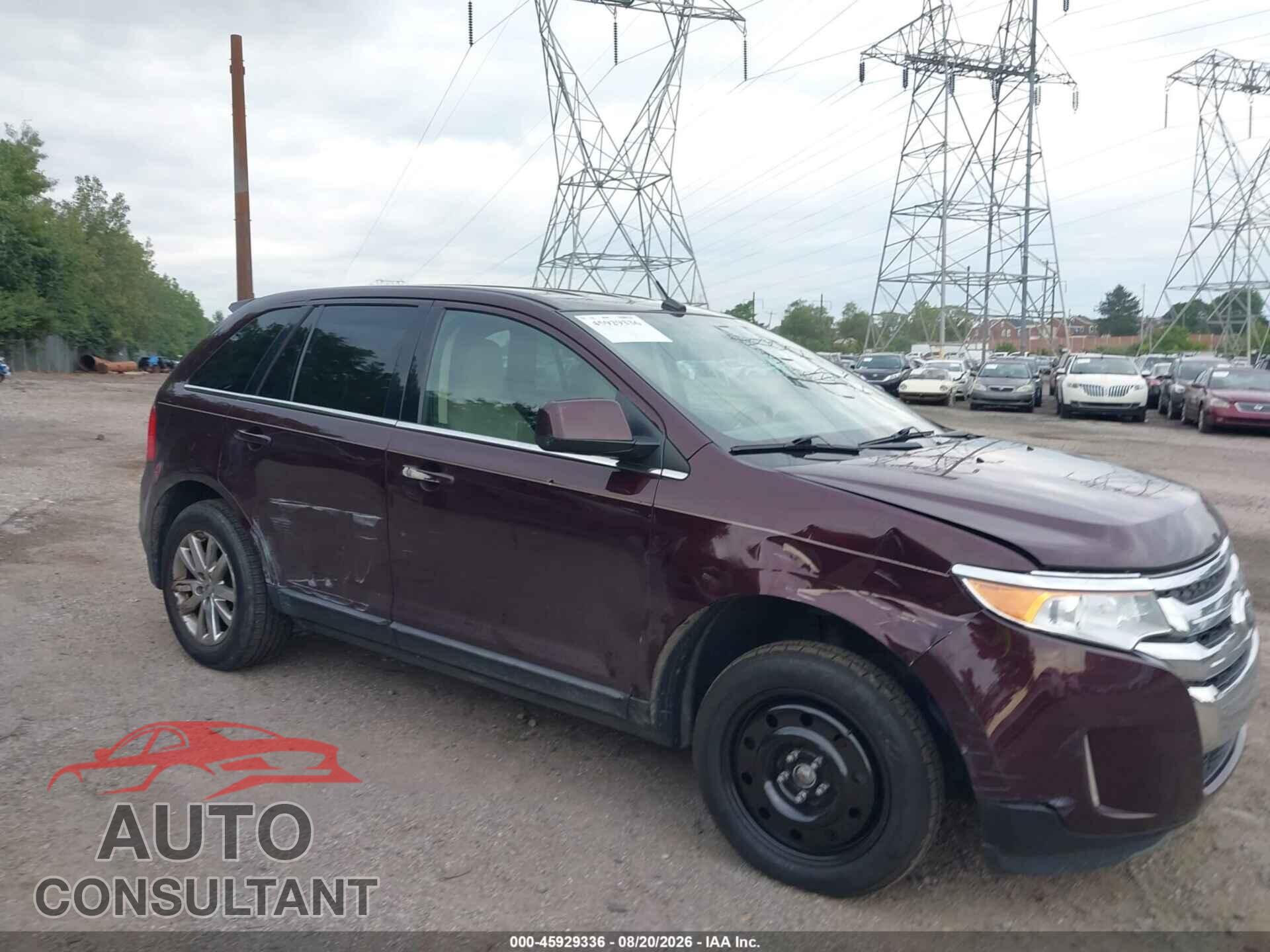 FORD EDGE 2011 - 2FMDK4KC8BBA08709
