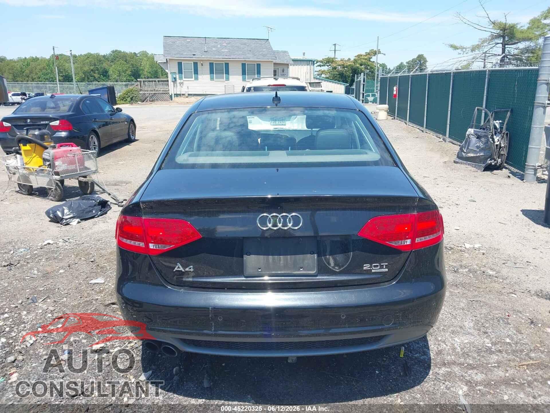 AUDI A4 2012 - WAUFFAFL7CA116033