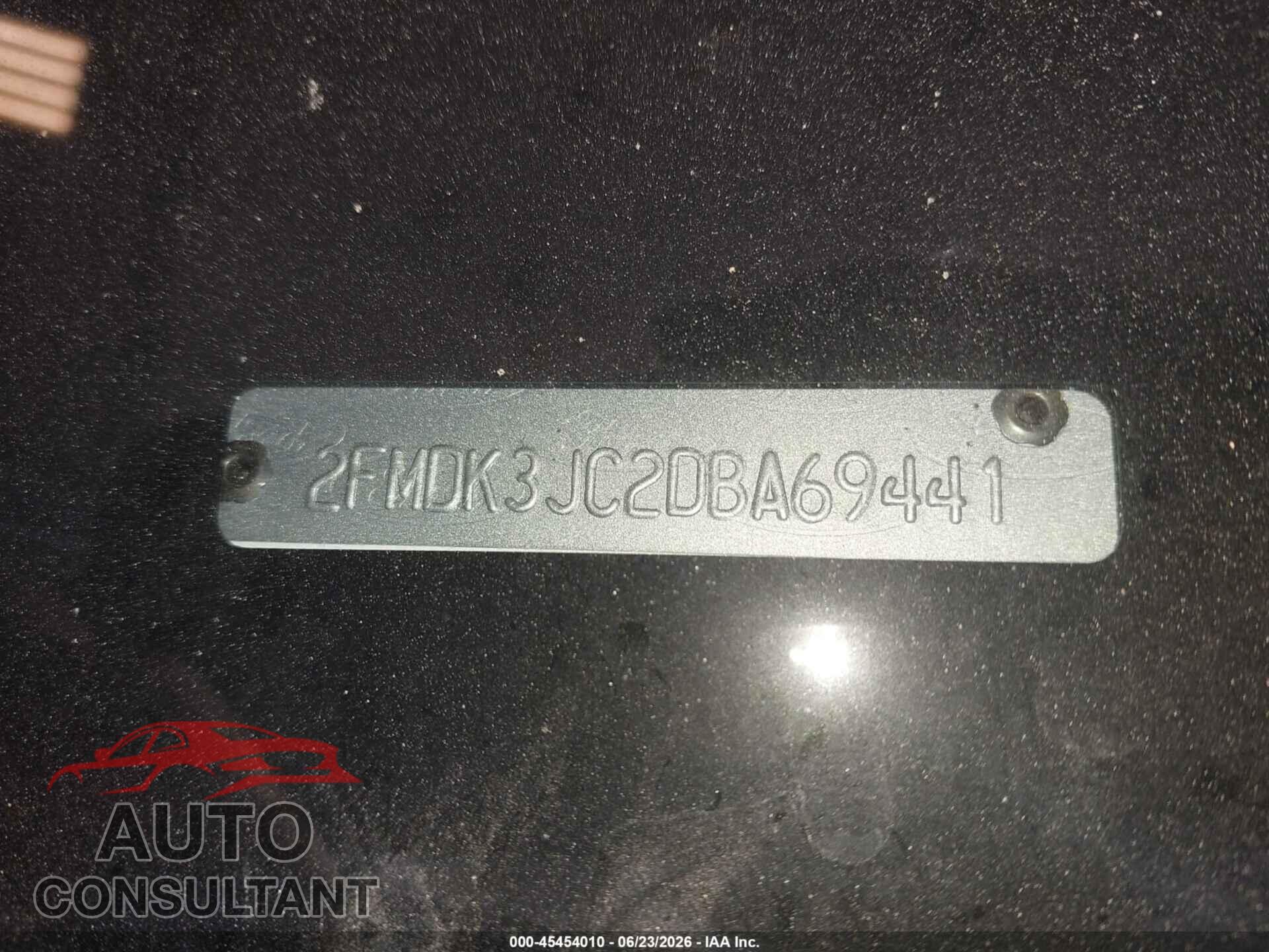 FORD EDGE 2013 - 2FMDK3JC2DBA69441