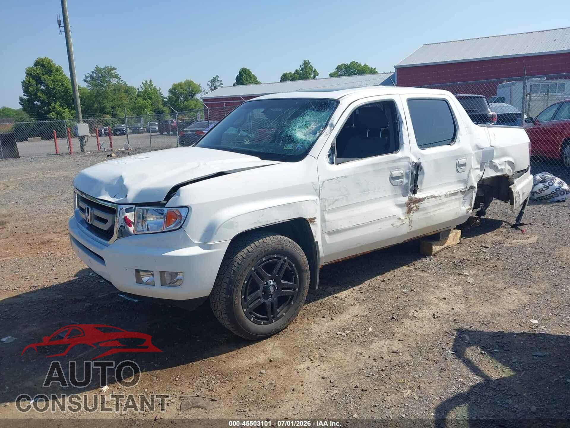 HONDA RIDGELINE 2011 - 5FPYK1F59BB007563