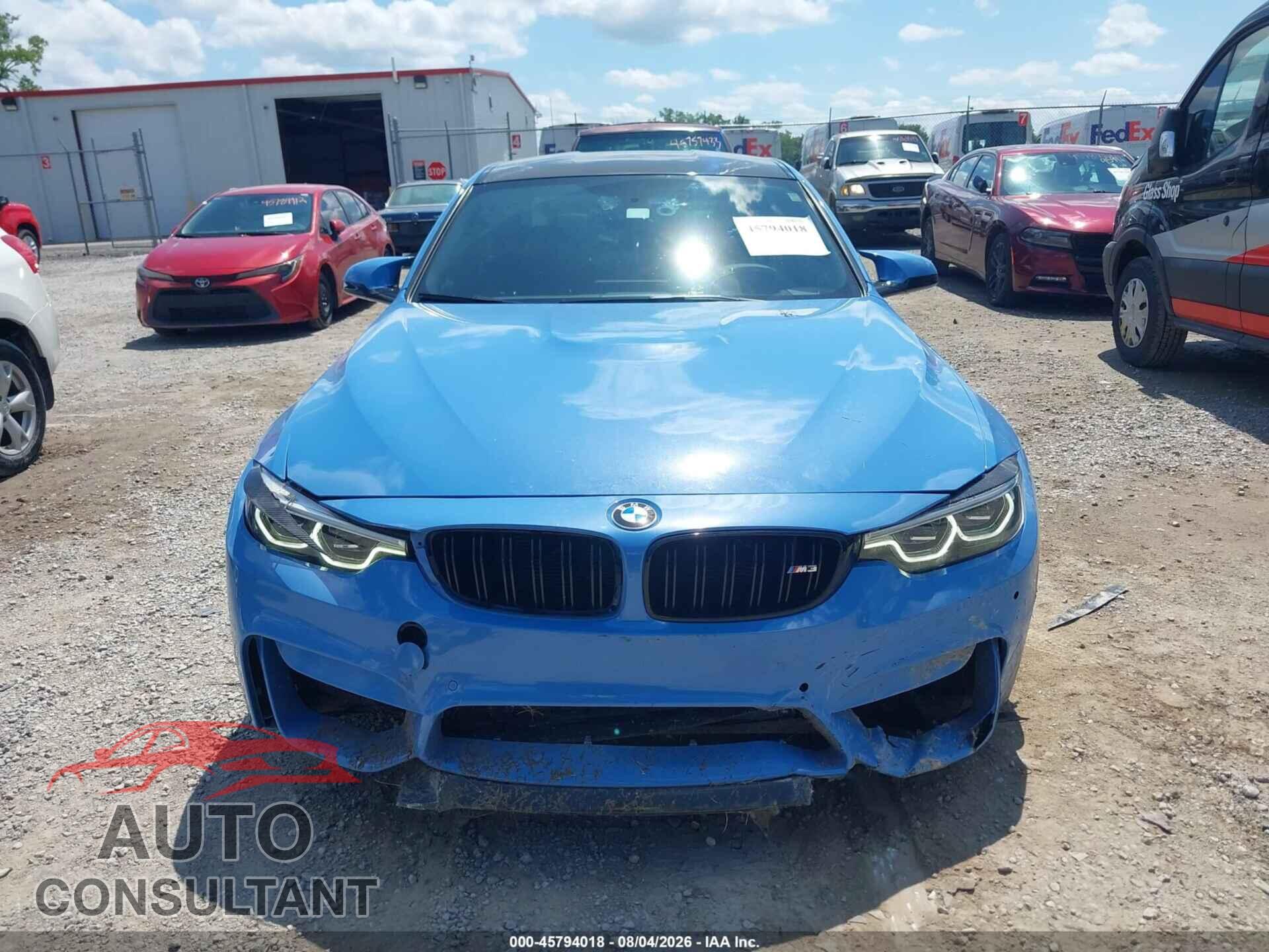 BMW M3 2018 - WBS8M9C54J5K98410