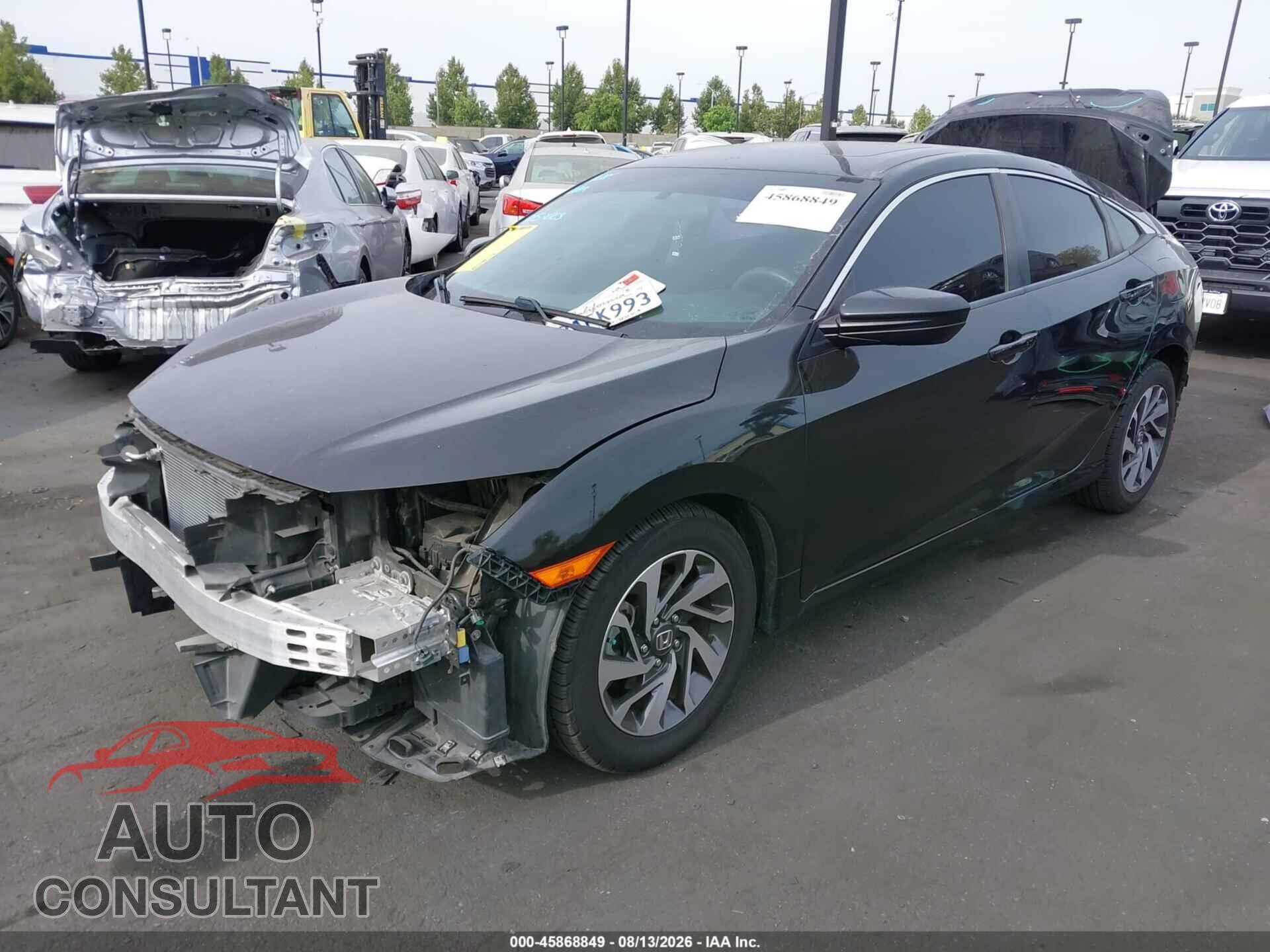 HONDA CIVIC 2017 - 2HGFC2F75HH561935