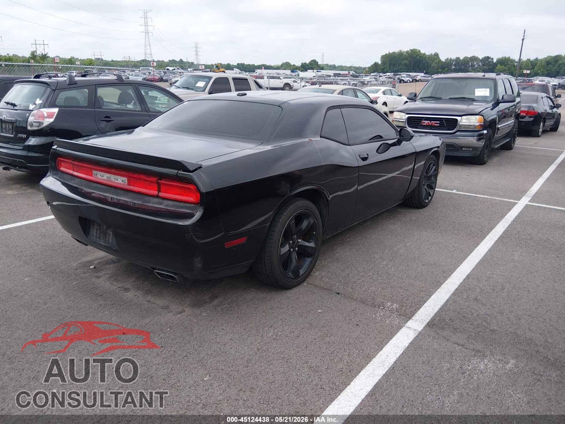 DODGE CHALLENGER 2013 - 2C3CDYAG7DH686989