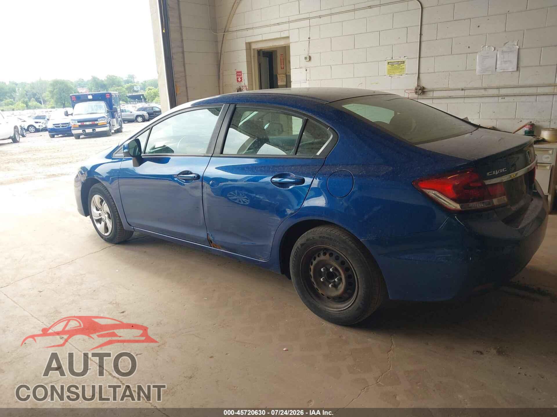 HONDA CIVIC 2013 - 19XFB2F54DE059701
