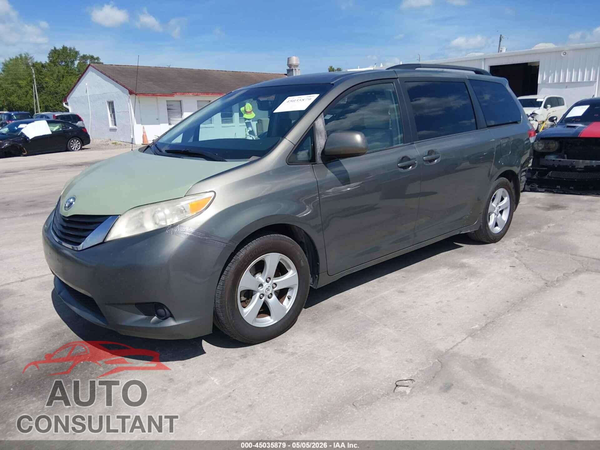 TOYOTA SIENNA 2012 - 5TDKK3DC4CS251663