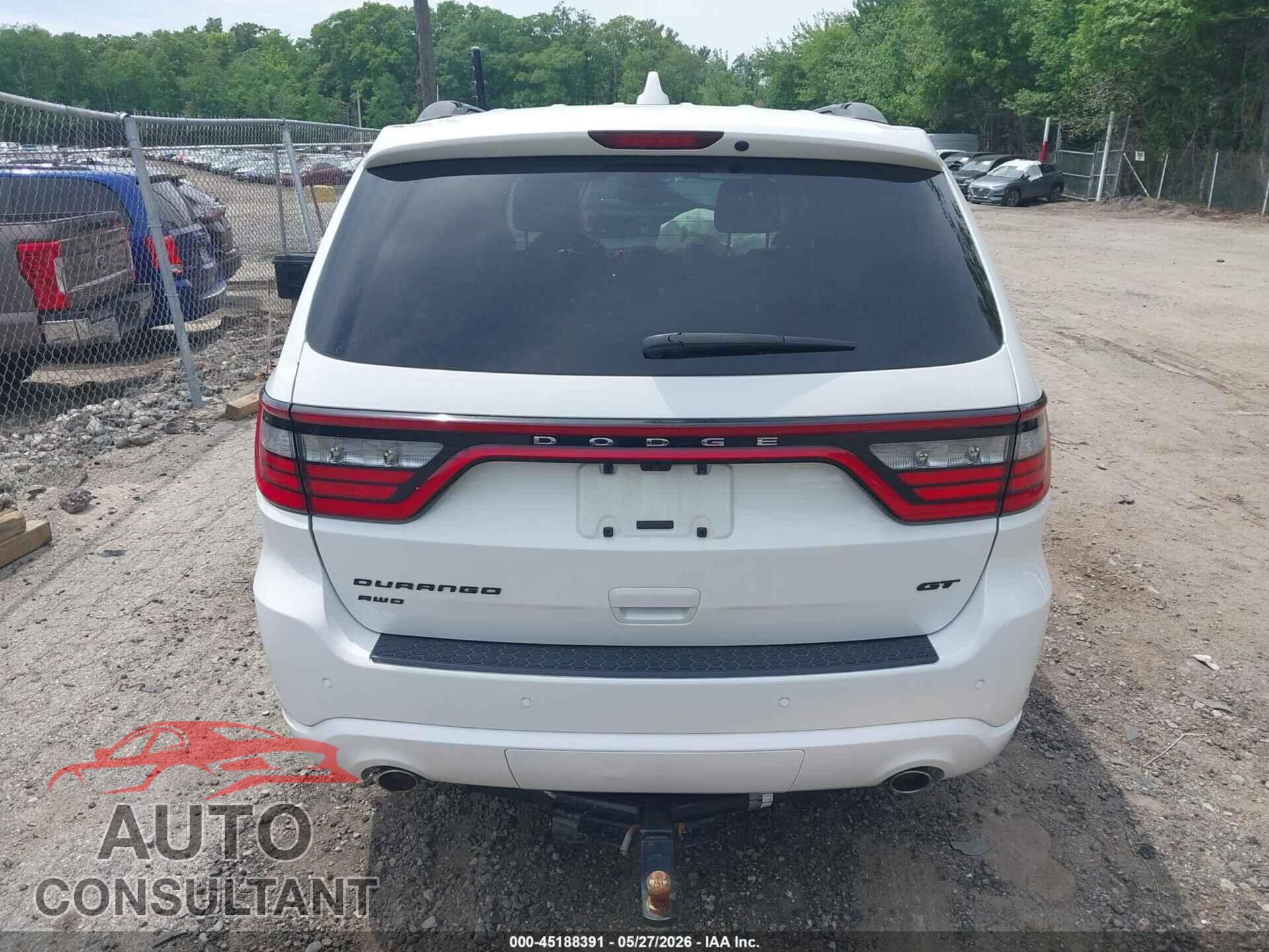 DODGE DURANGO 2017 - 1C4RDJDG2HC814525