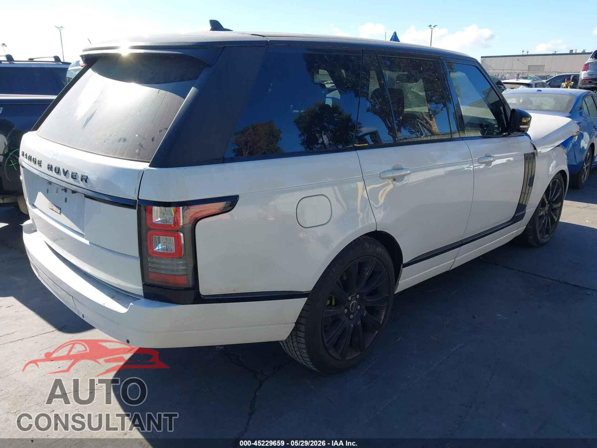 LAND ROVER RANGE ROVER 2016 - SALGS2EF1GA246473