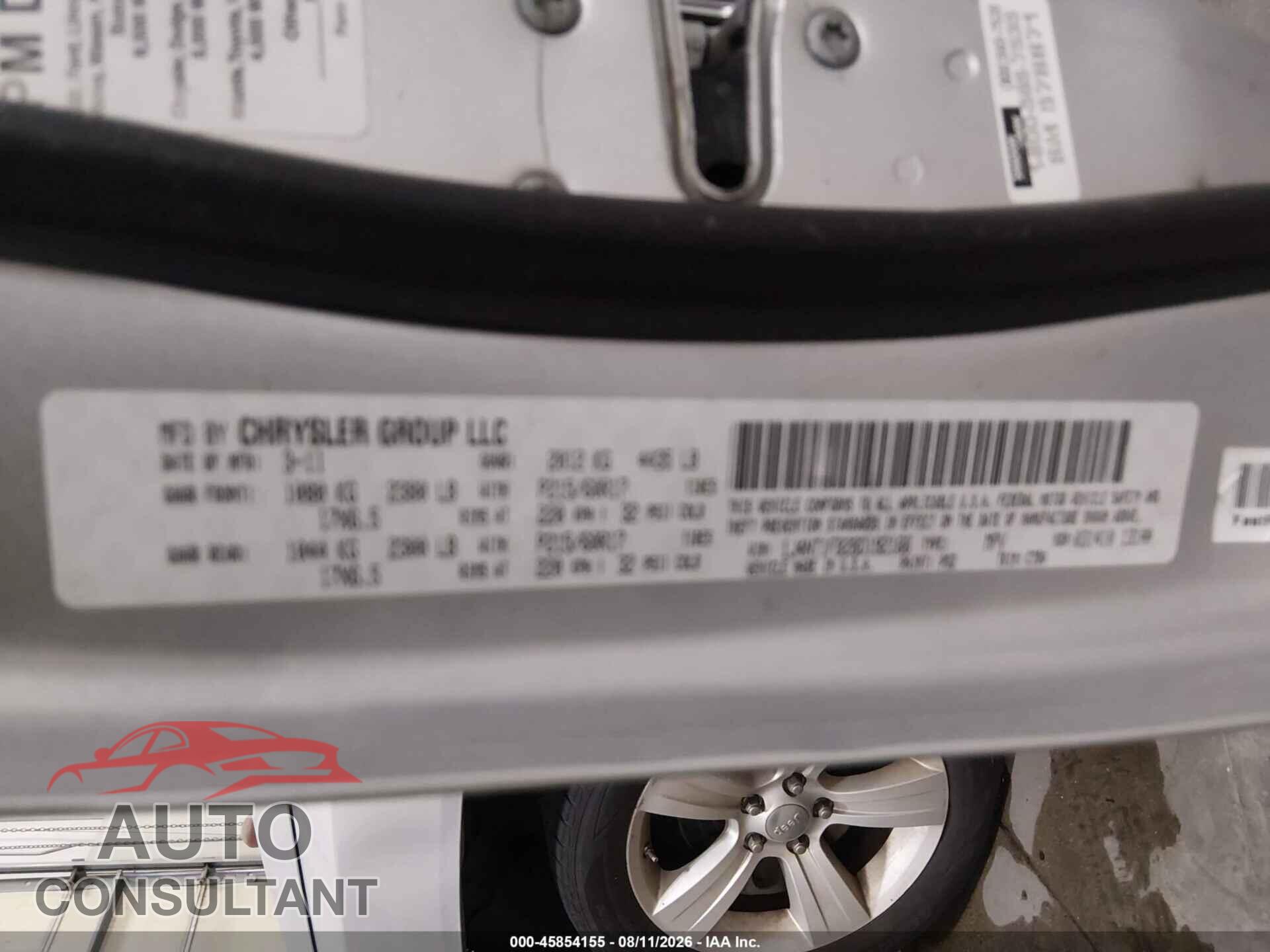 JEEP COMPASS 2011 - 1J4NT1FB2BD192166