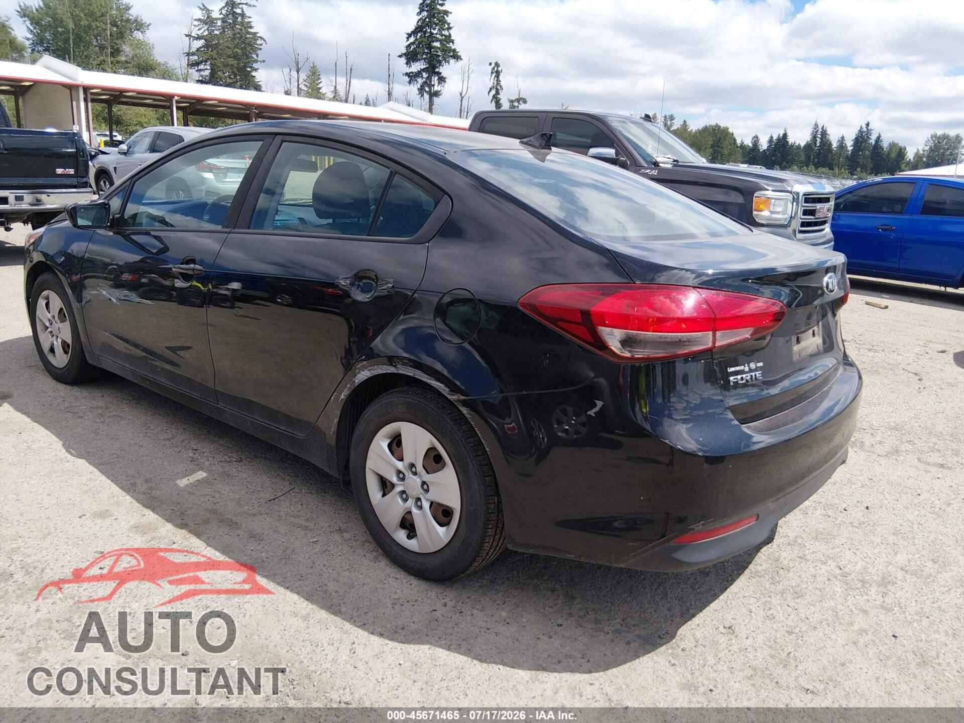 KIA FORTE 2017 - 3KPFK4A73HE122412