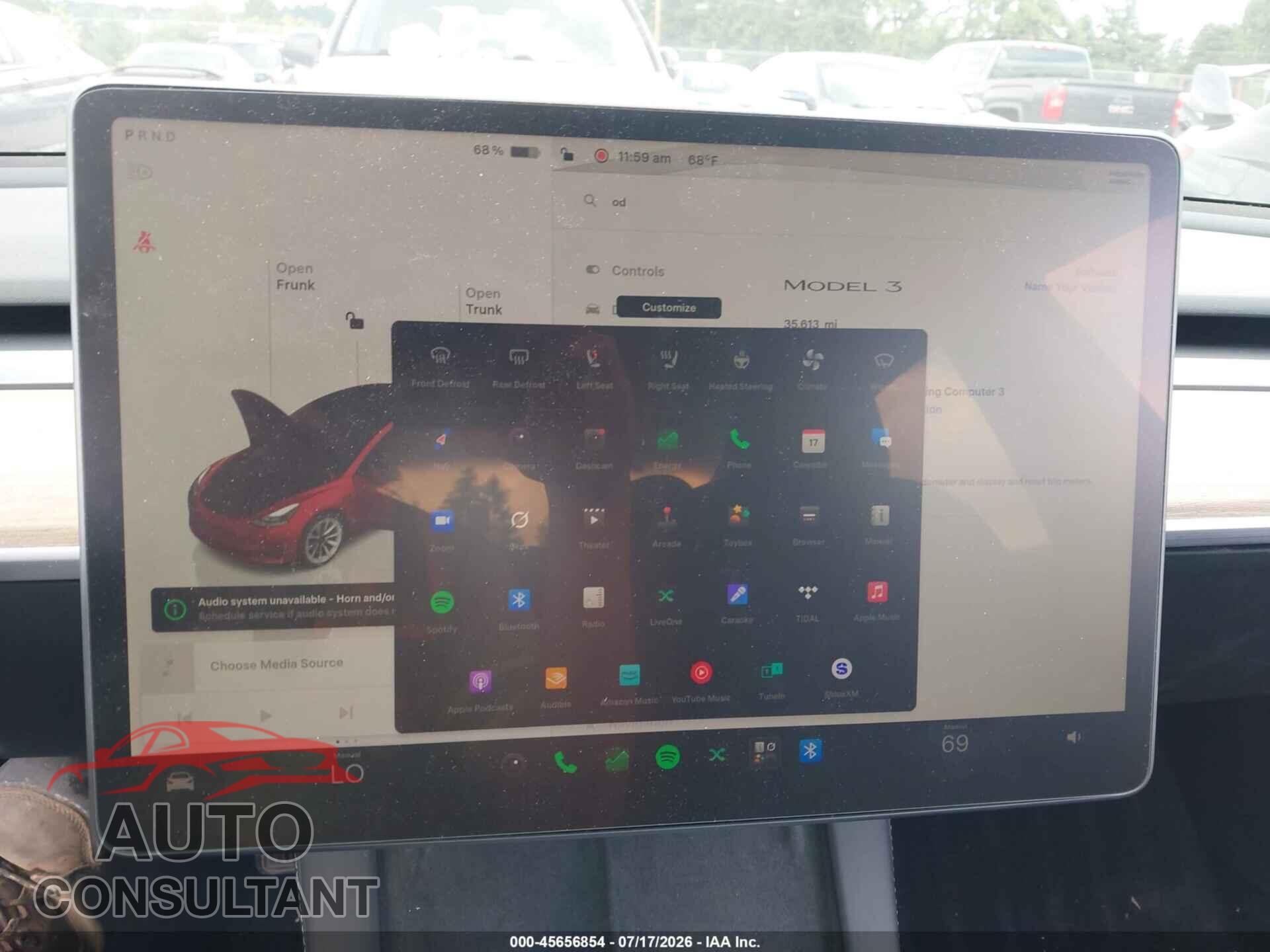 TESLA MODEL 3 2022 - 5YJ3E1EA6NF359304