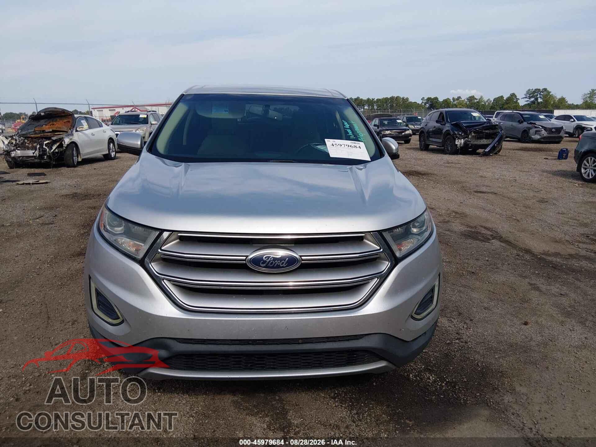 FORD EDGE 2015 - 2FMTK3J92FBB04482