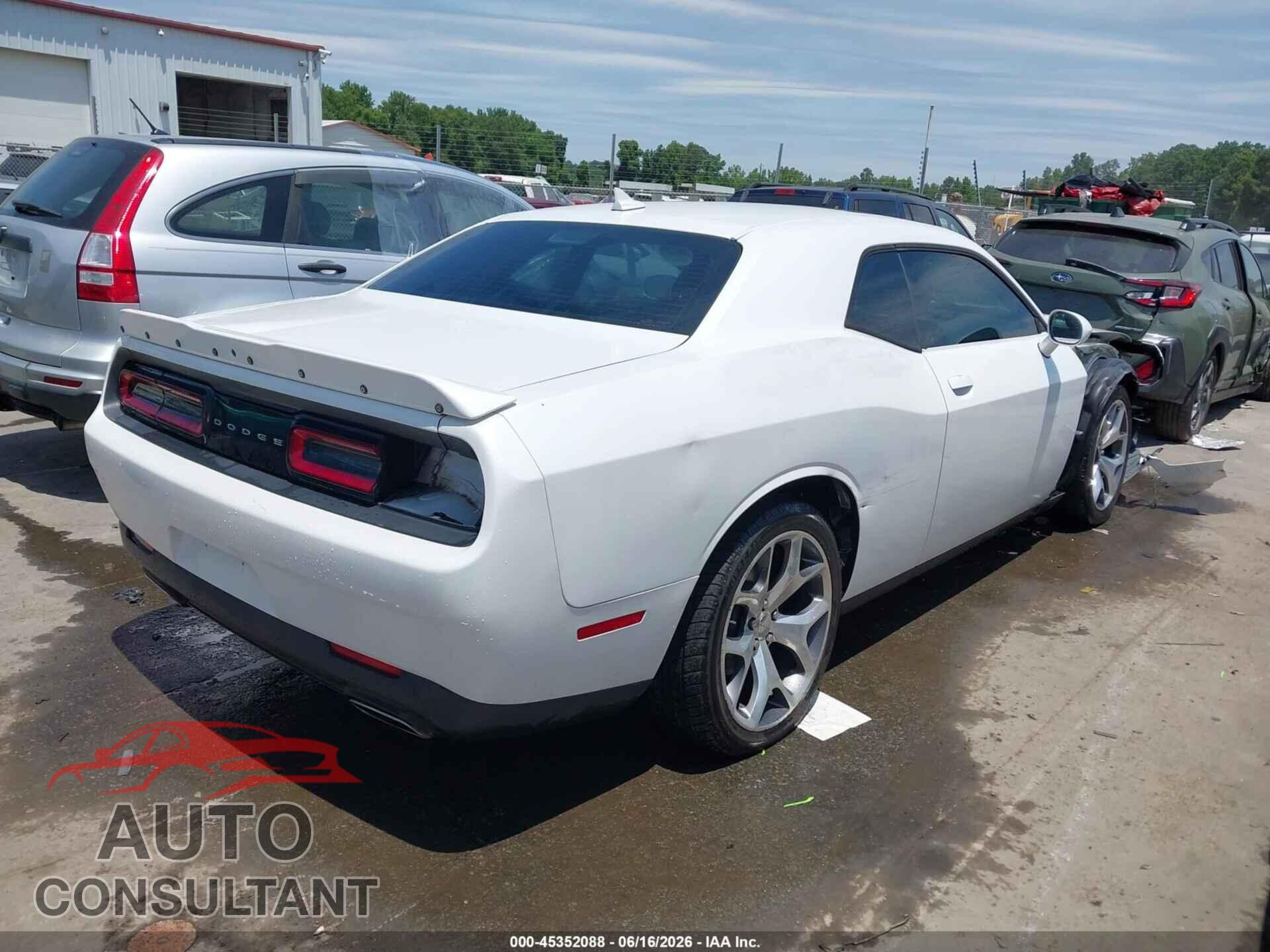 DODGE CHALLENGER 2016 - 2C3CDZAG1GH201773