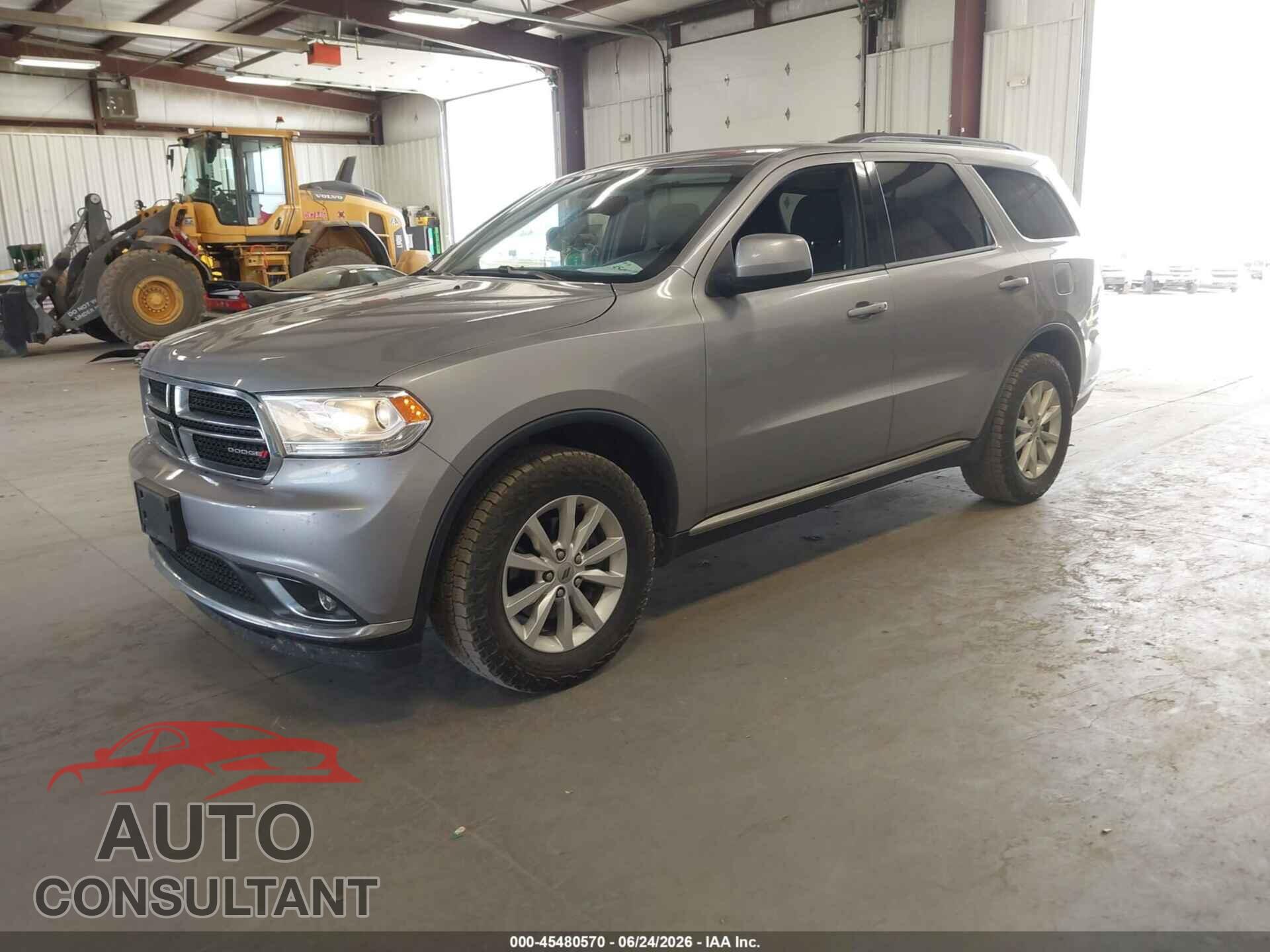 DODGE DURANGO 2019 - 1C4RDJAG4KC705589