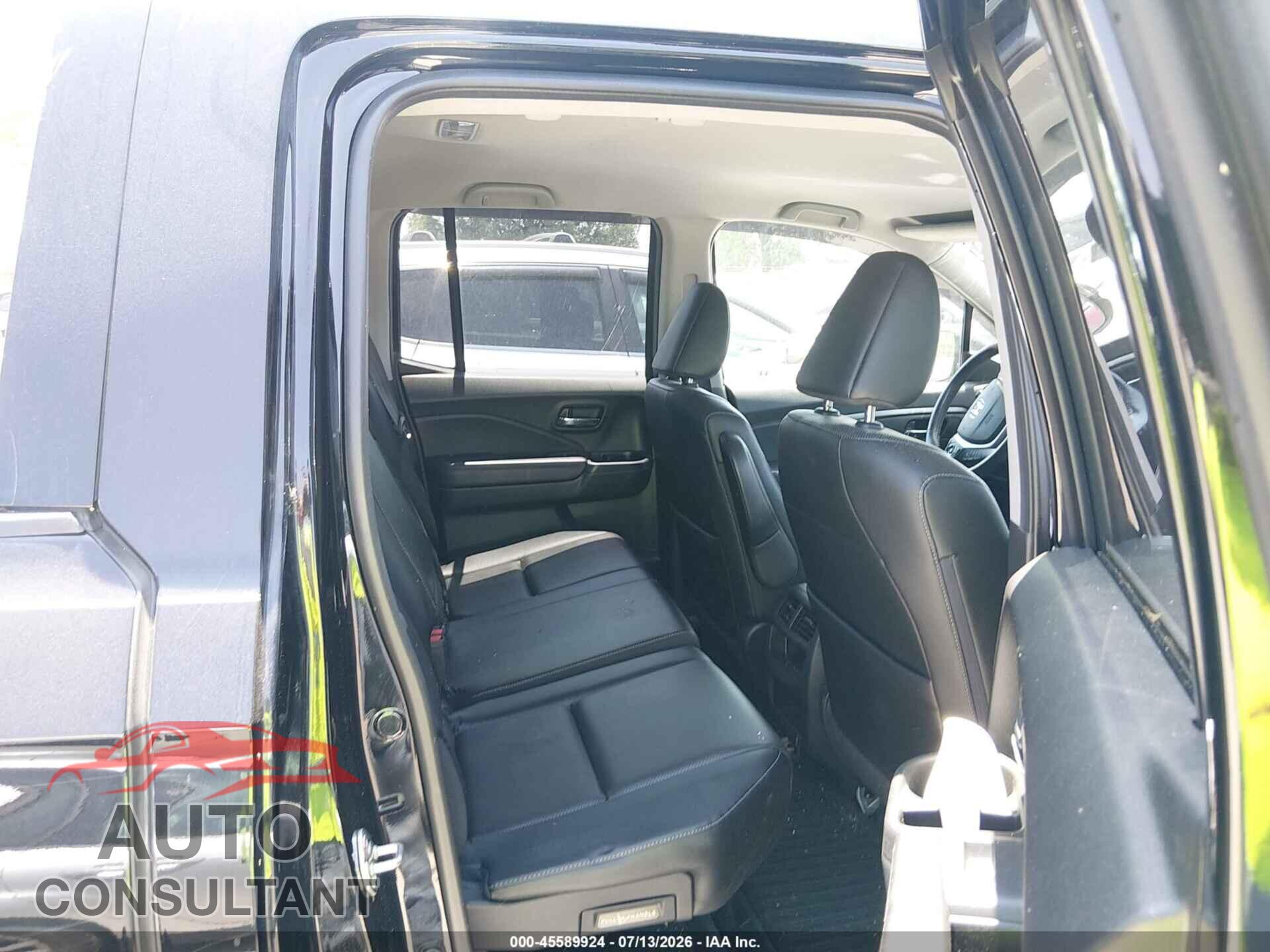 HONDA RIDGELINE 2017 - 5FPYK3F61HB028985