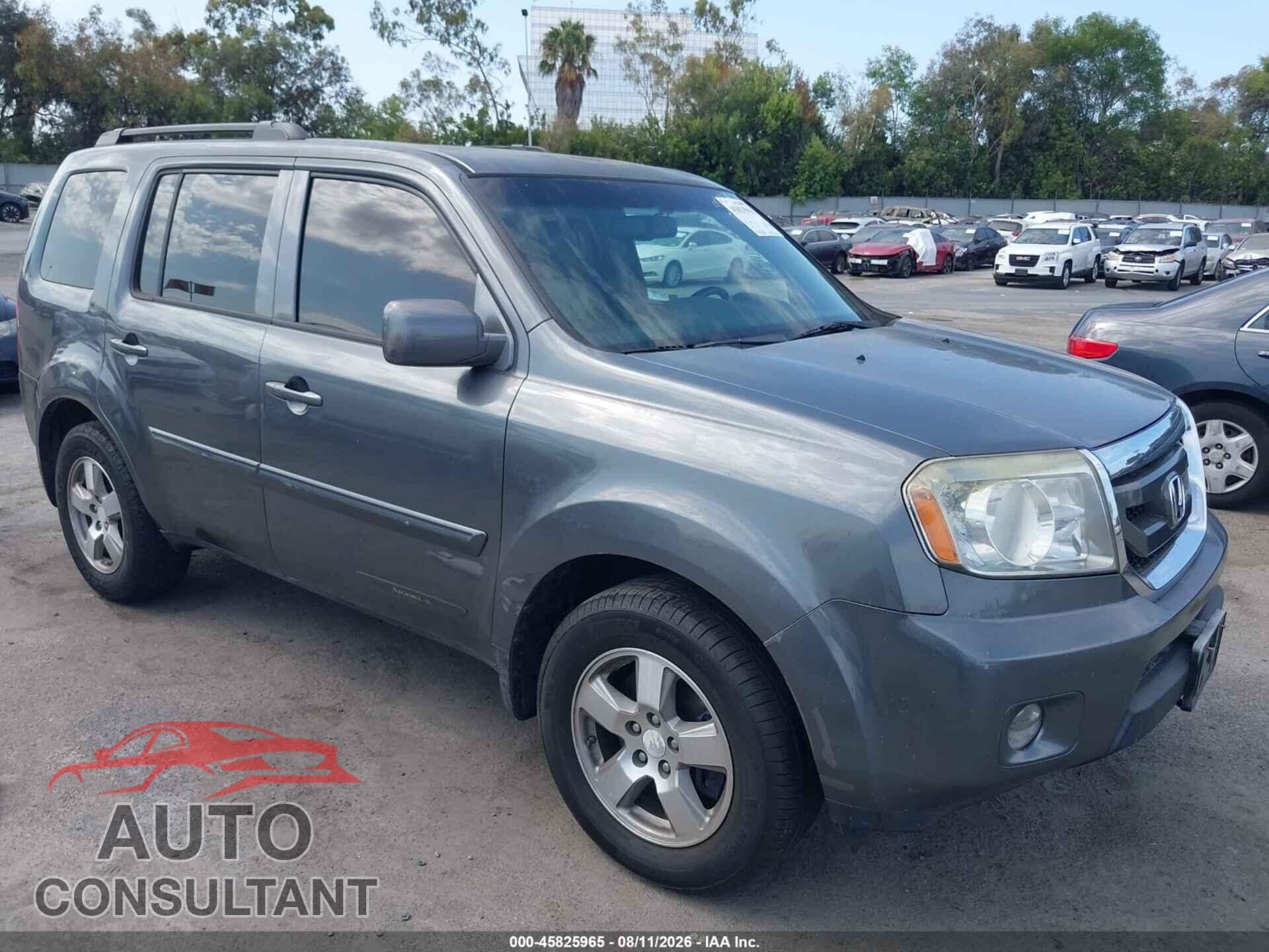 HONDA PILOT 2011 - 5FNYF3H71BB018290