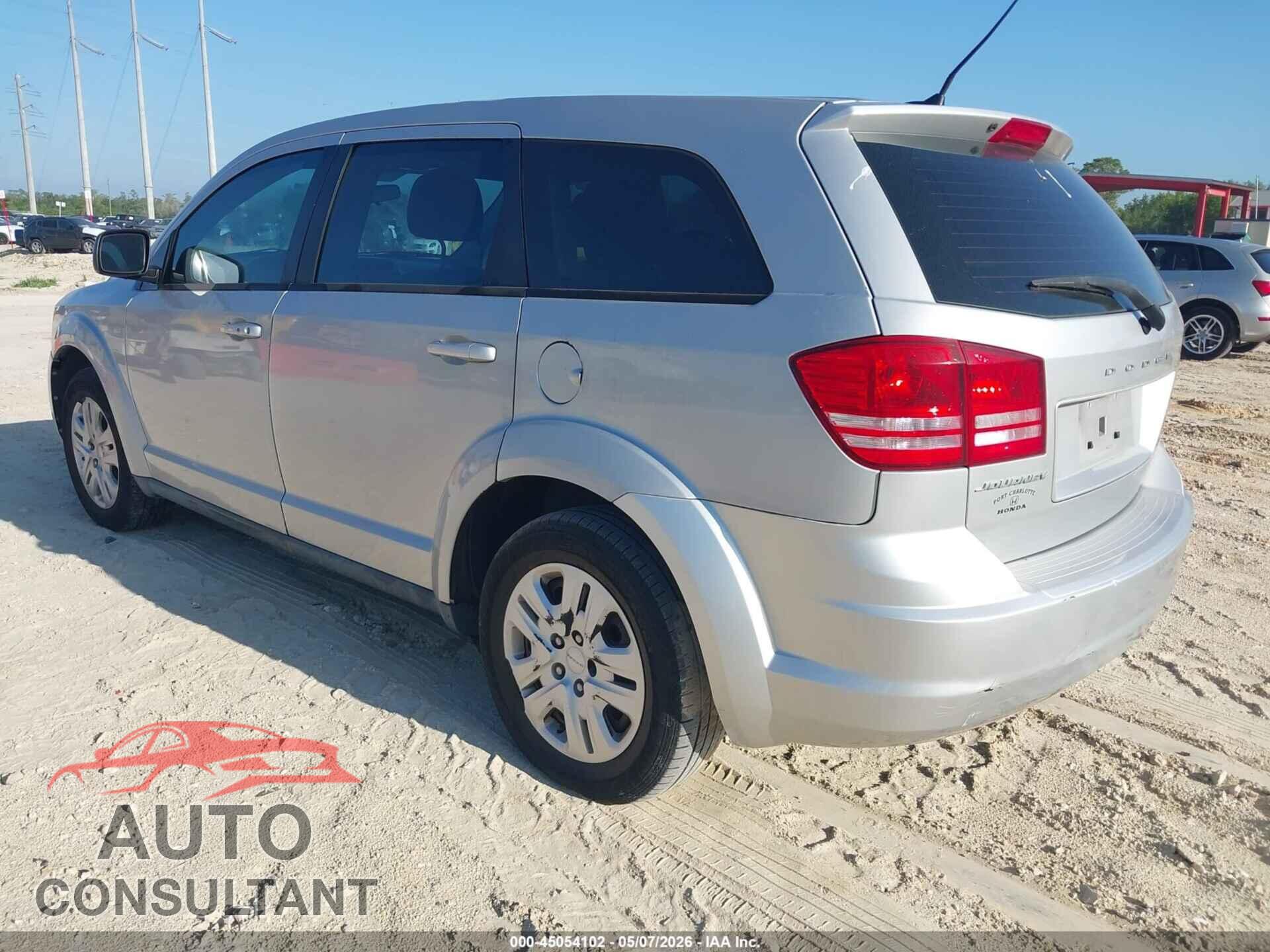 DODGE JOURNEY 2014 - 3C4PDCAB7ET261852