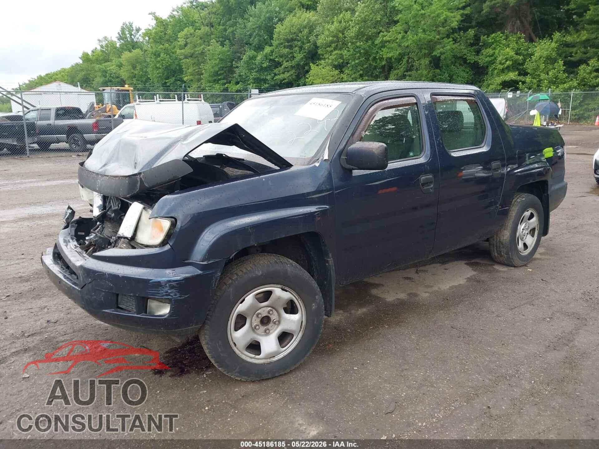 HONDA RIDGELINE 2011 - 5FPYK1F23BB452242