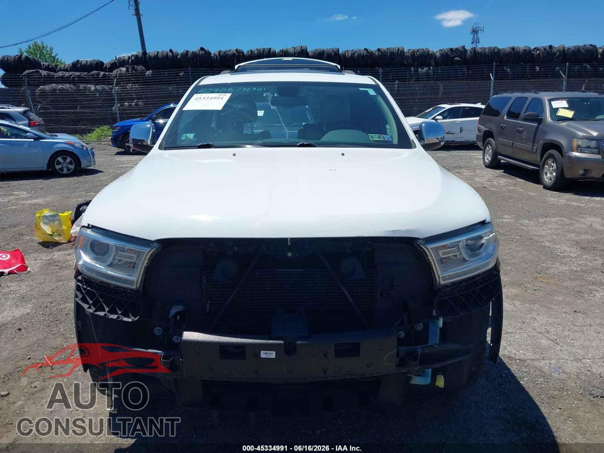 DODGE DURANGO 2015 - 1C4RDJEG1FC147930