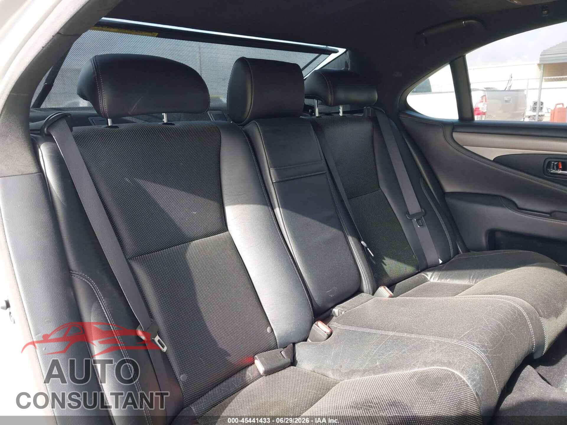 LEXUS LS 460 2013 - JTHBL5EF6D5114716