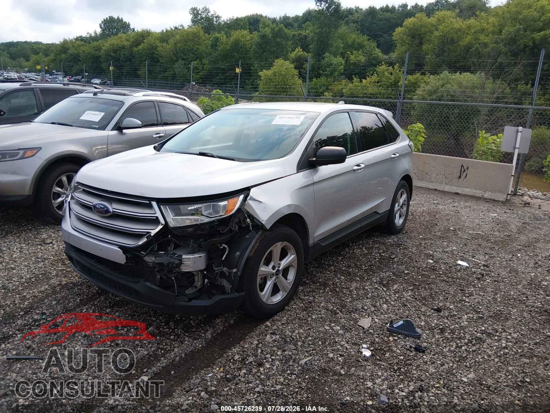 FORD EDGE 2015 - 2FMTK3G80FBB58832