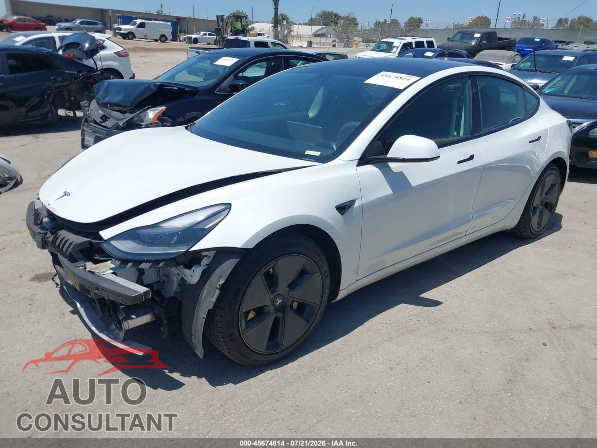 TESLA MODEL 3 2021 - 5YJ3E1EB2MF938975