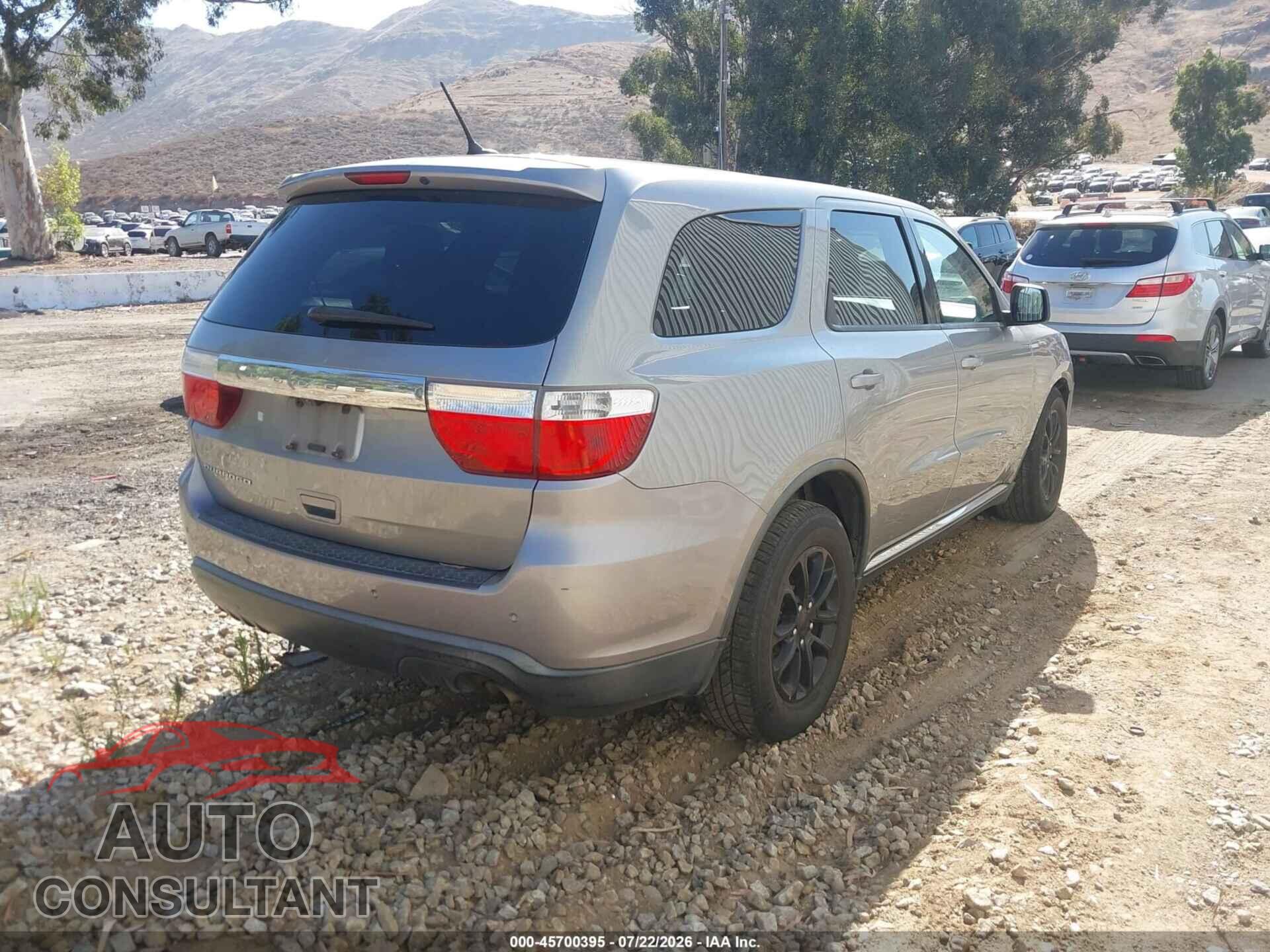 DODGE DURANGO 2013 - 1C4RDHAGXDC692942
