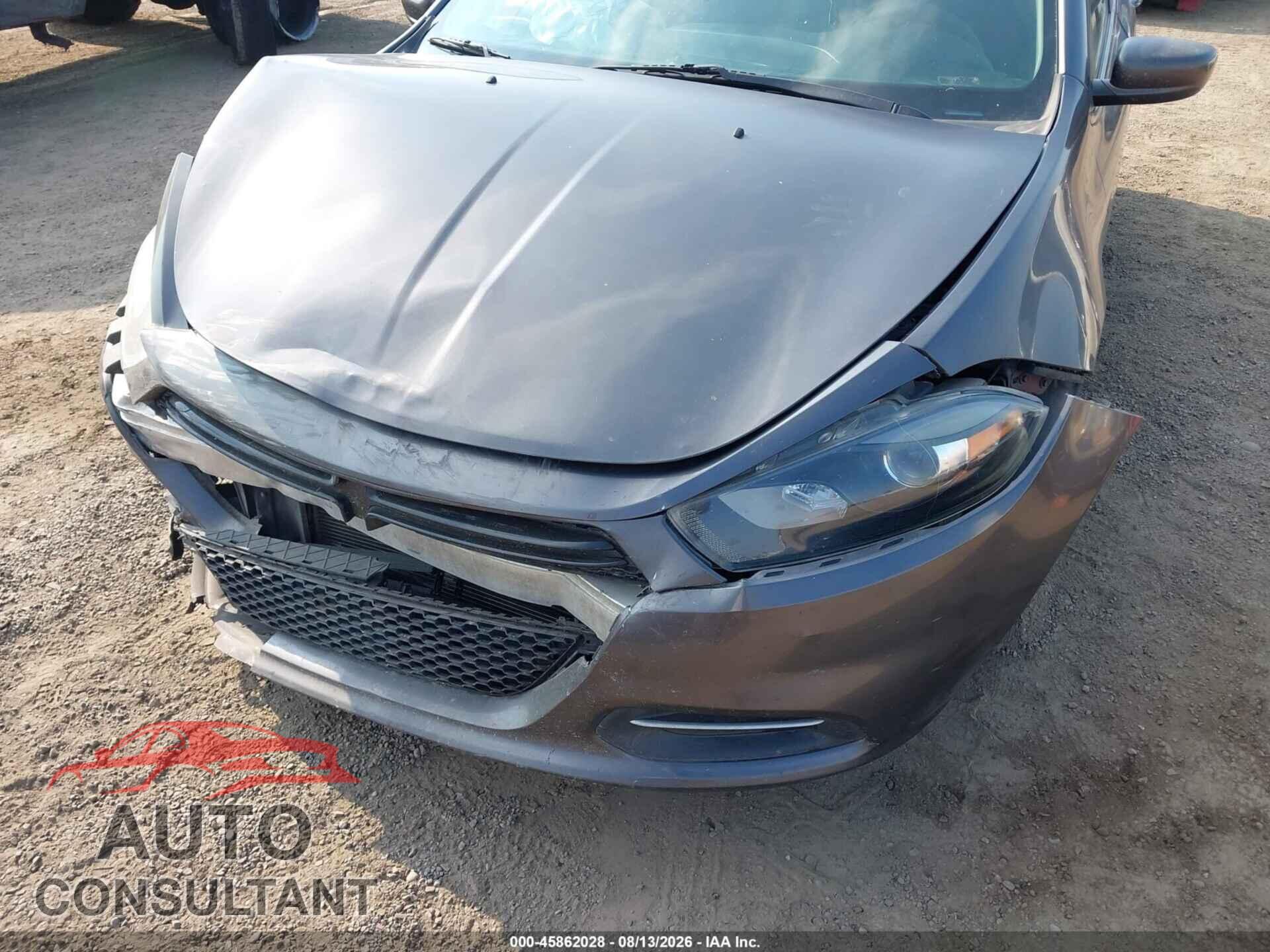 DODGE DART 2016 - 1C3CDFBA2GD652359