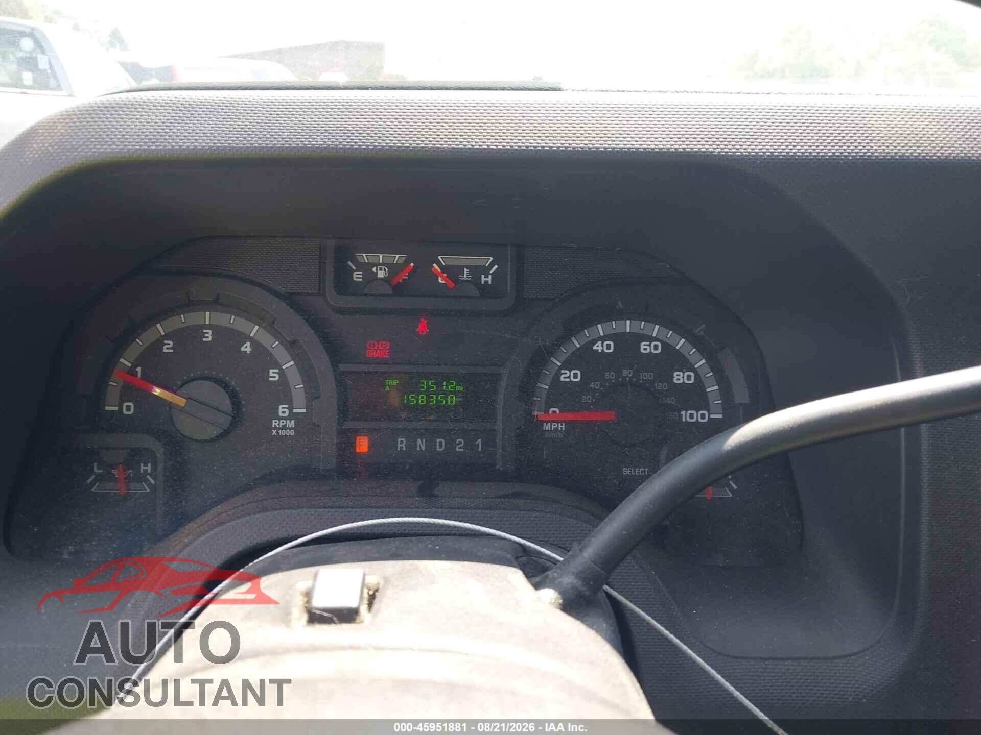 FORD E-150 2011 - 1FTNE1EW2BDA31417