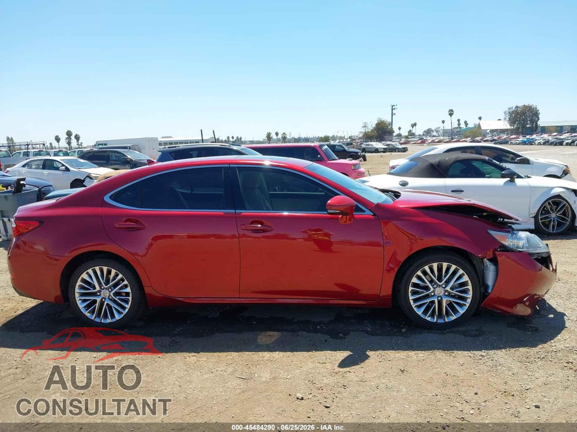 LEXUS ES 350 2013 - JTHBK1GG3D2077529