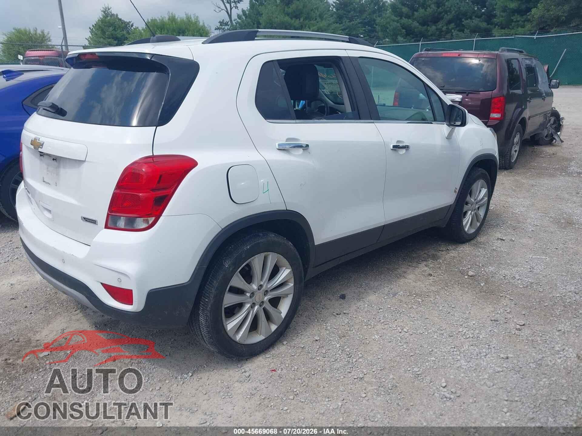 CHEVROLET TRAX 2017 - 3GNCJRSB6HL259983